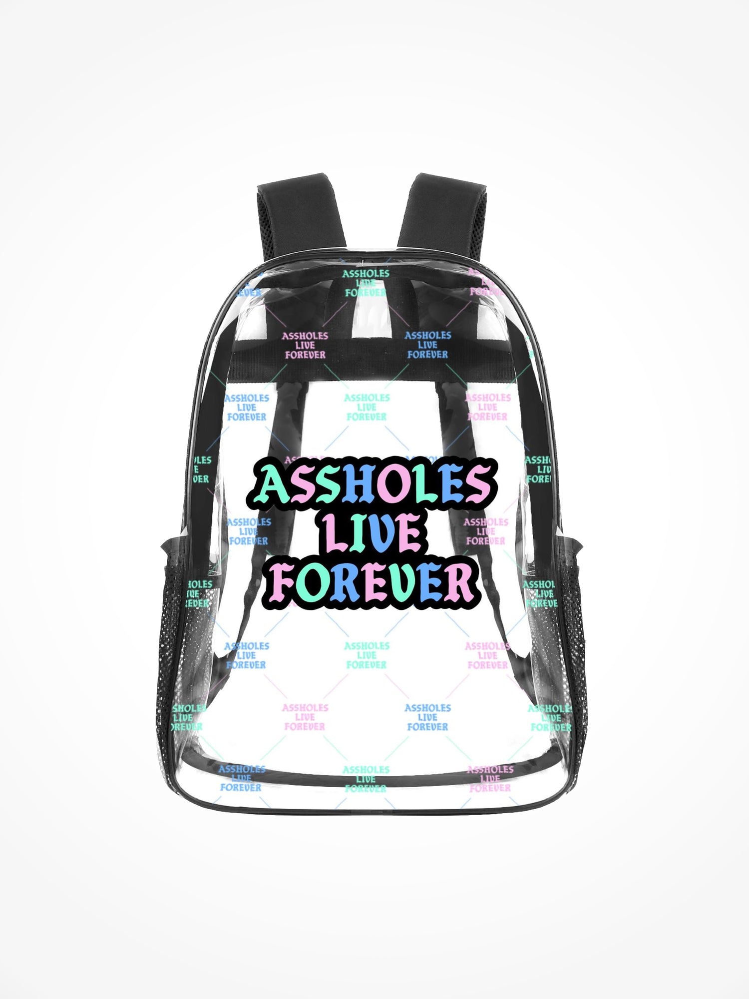 Transparent Backpack - ALF Pastel