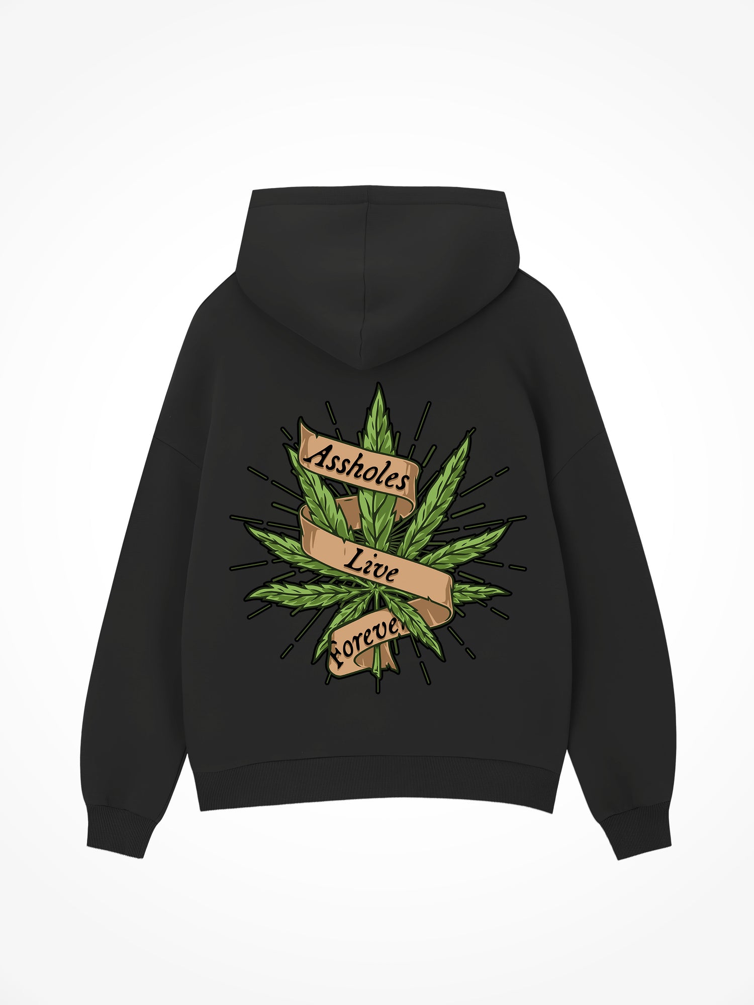 ALF Leaf - Black Hoodie