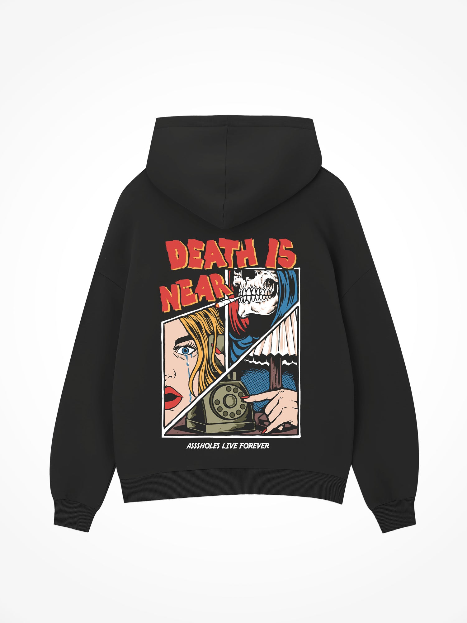 Death is Near - Black Hoodie