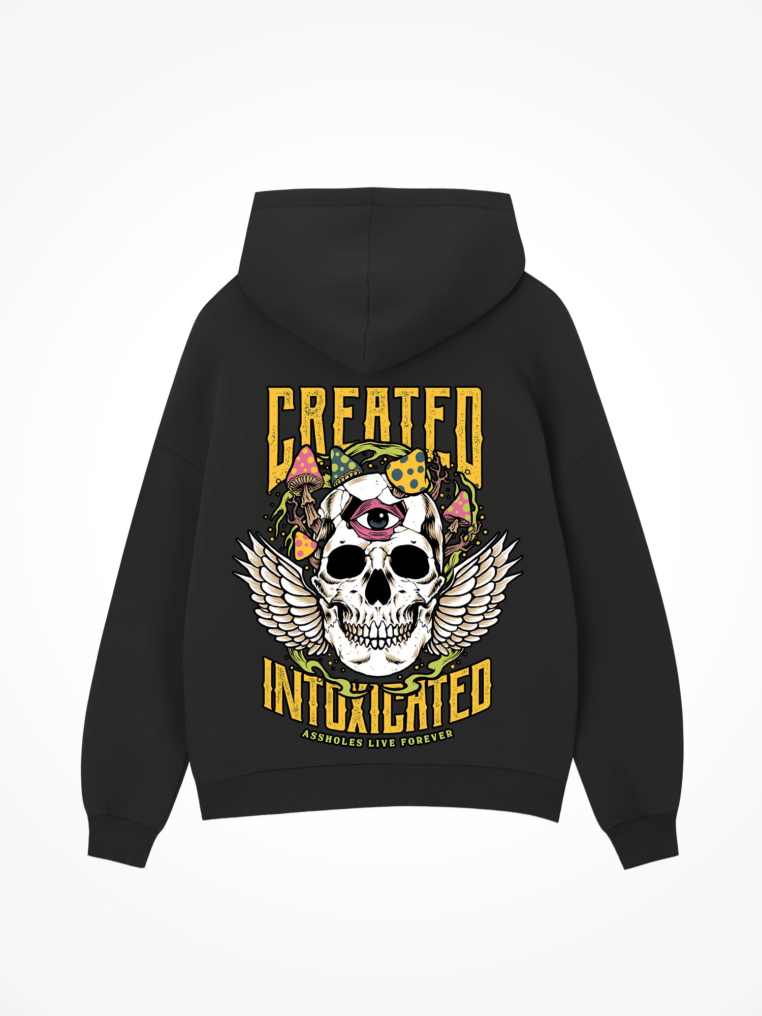 Created Intoxicated - Black Hoodie