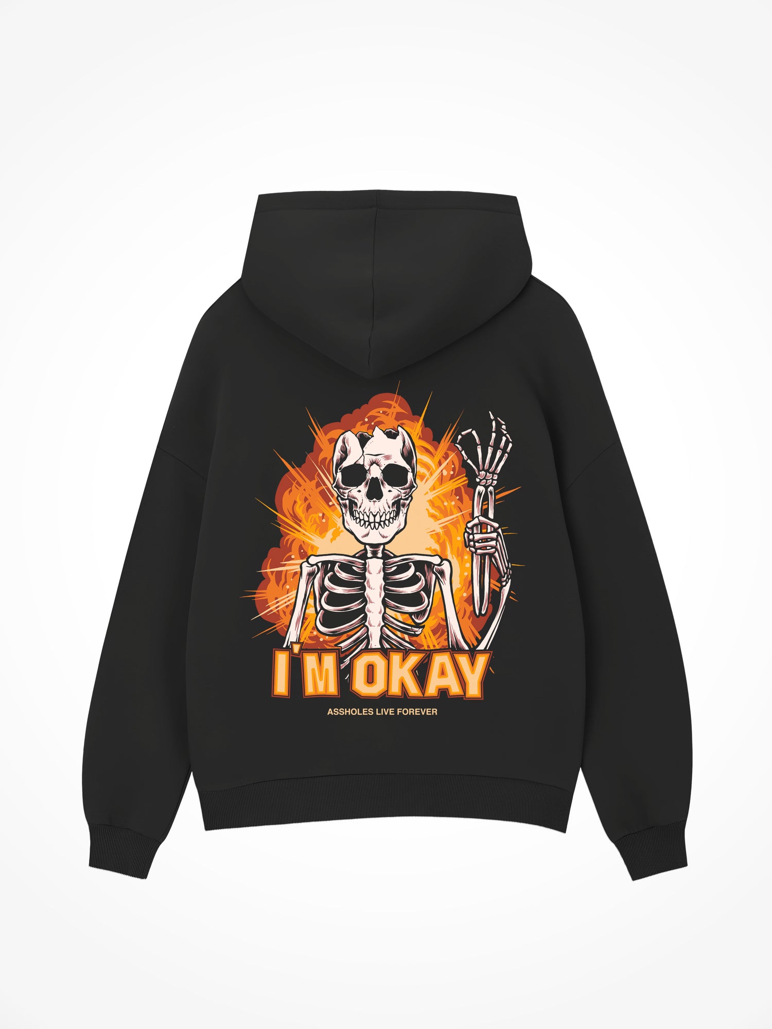 I’m Okay - Black Hoodie