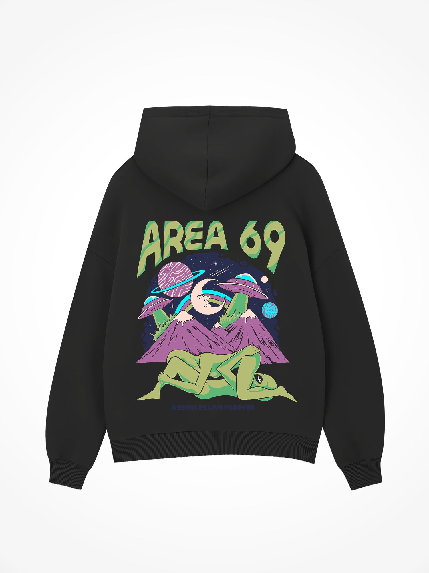 Area 69 - Black Hoodie