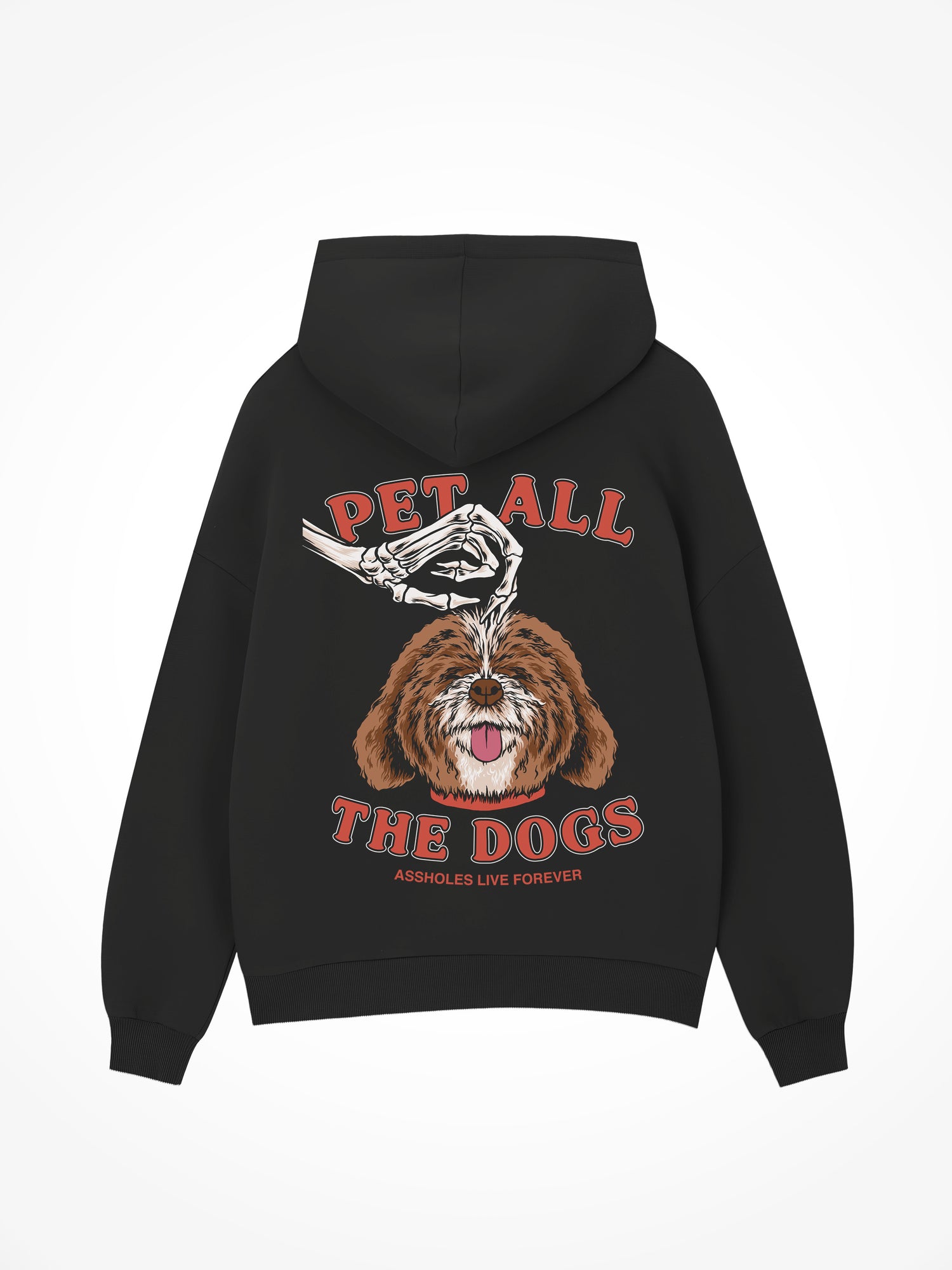 Pet all the Dogs - Black Hoodie