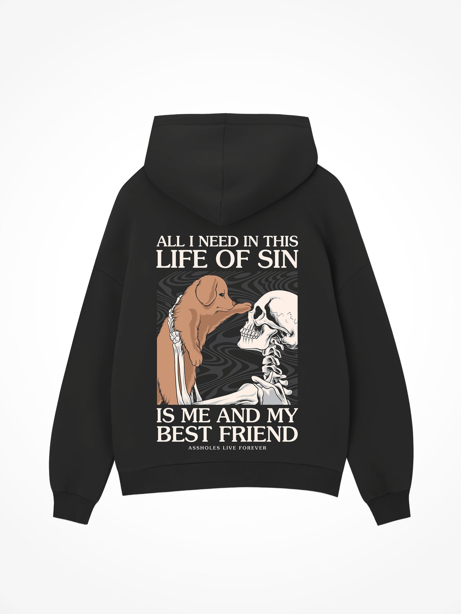 All I Need in This Life of Sin - Black Hoodie