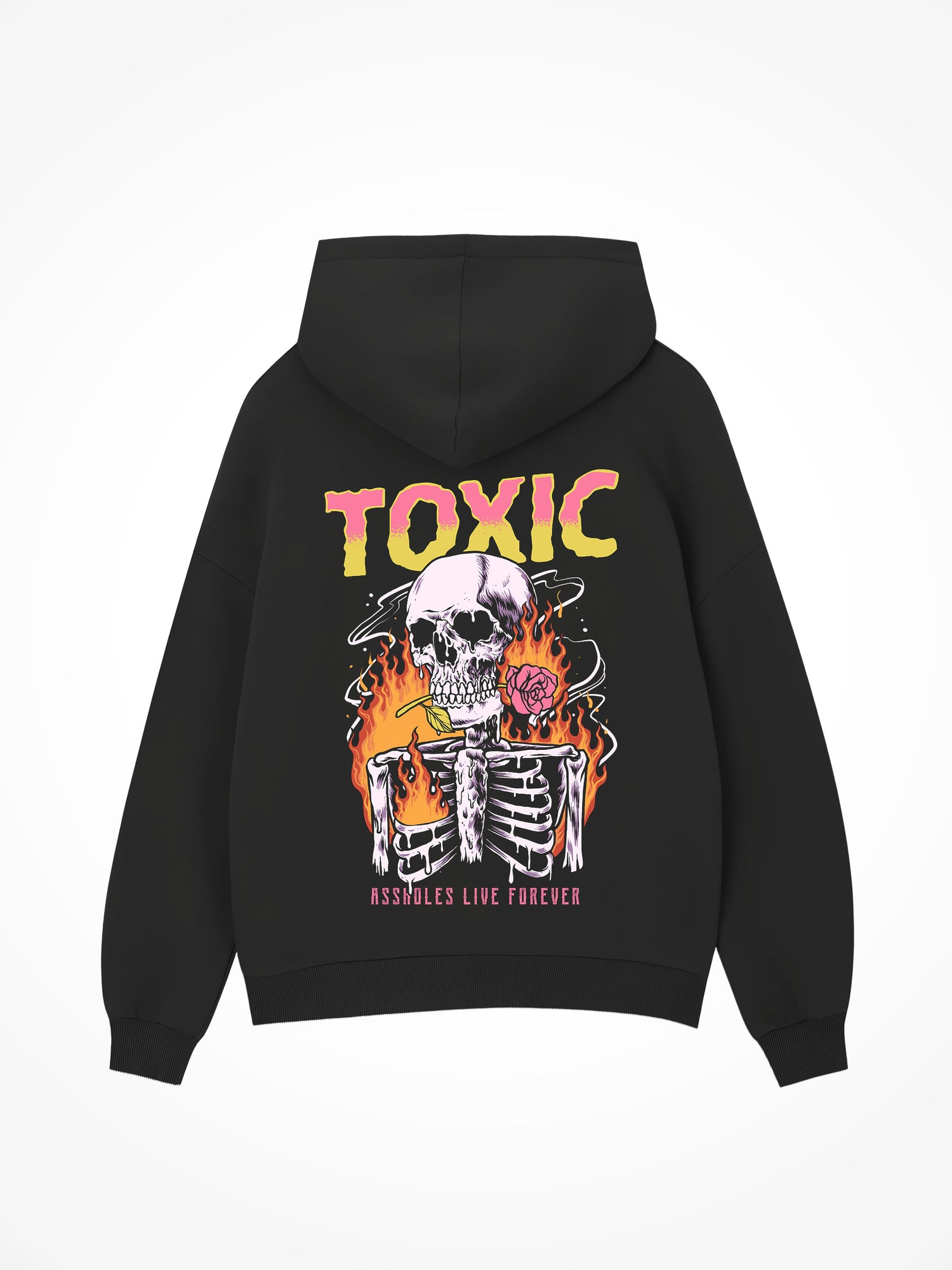 Toxic Skull - Black Hoodie