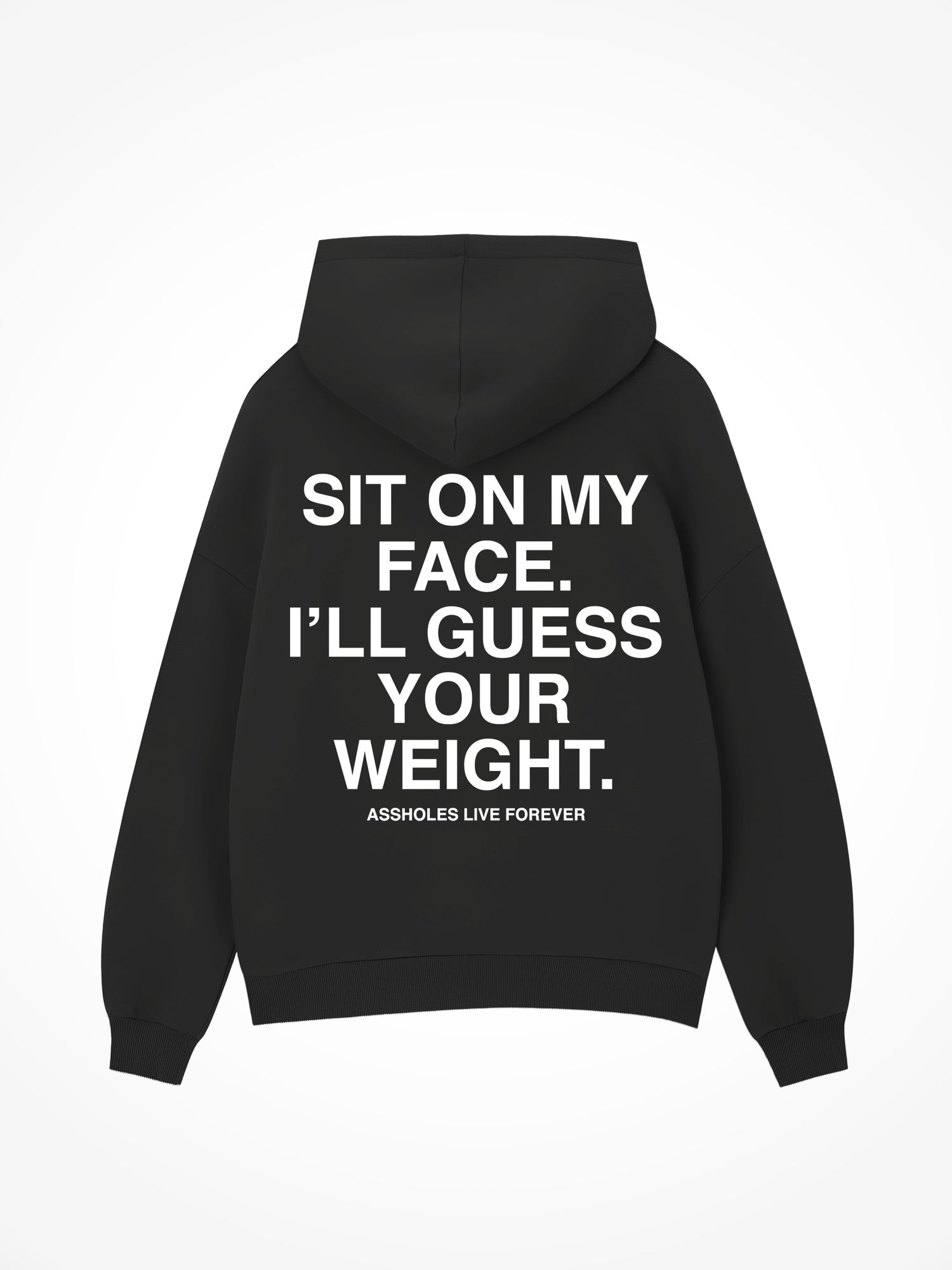 Guess Your Weight - Black Hoodie