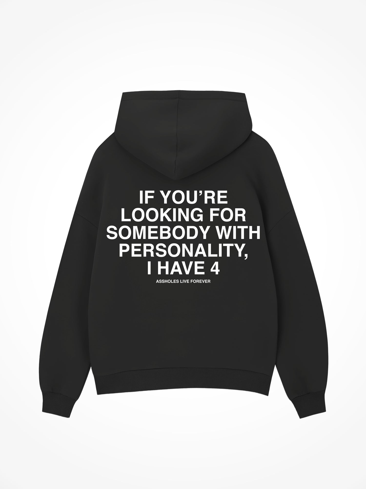Four Personalities - Black Hoodie