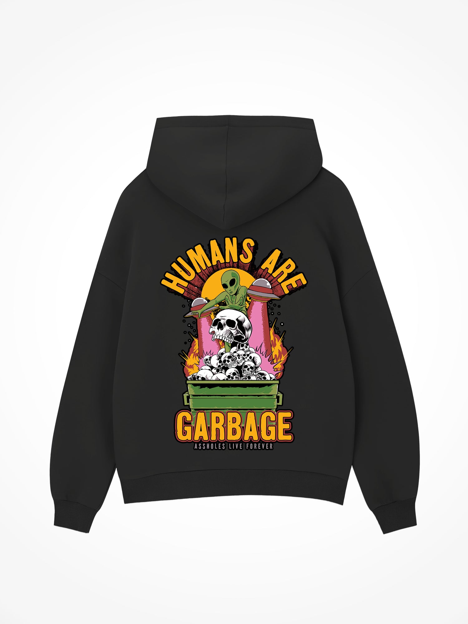 Humans Are Garbage - Black Hoodie