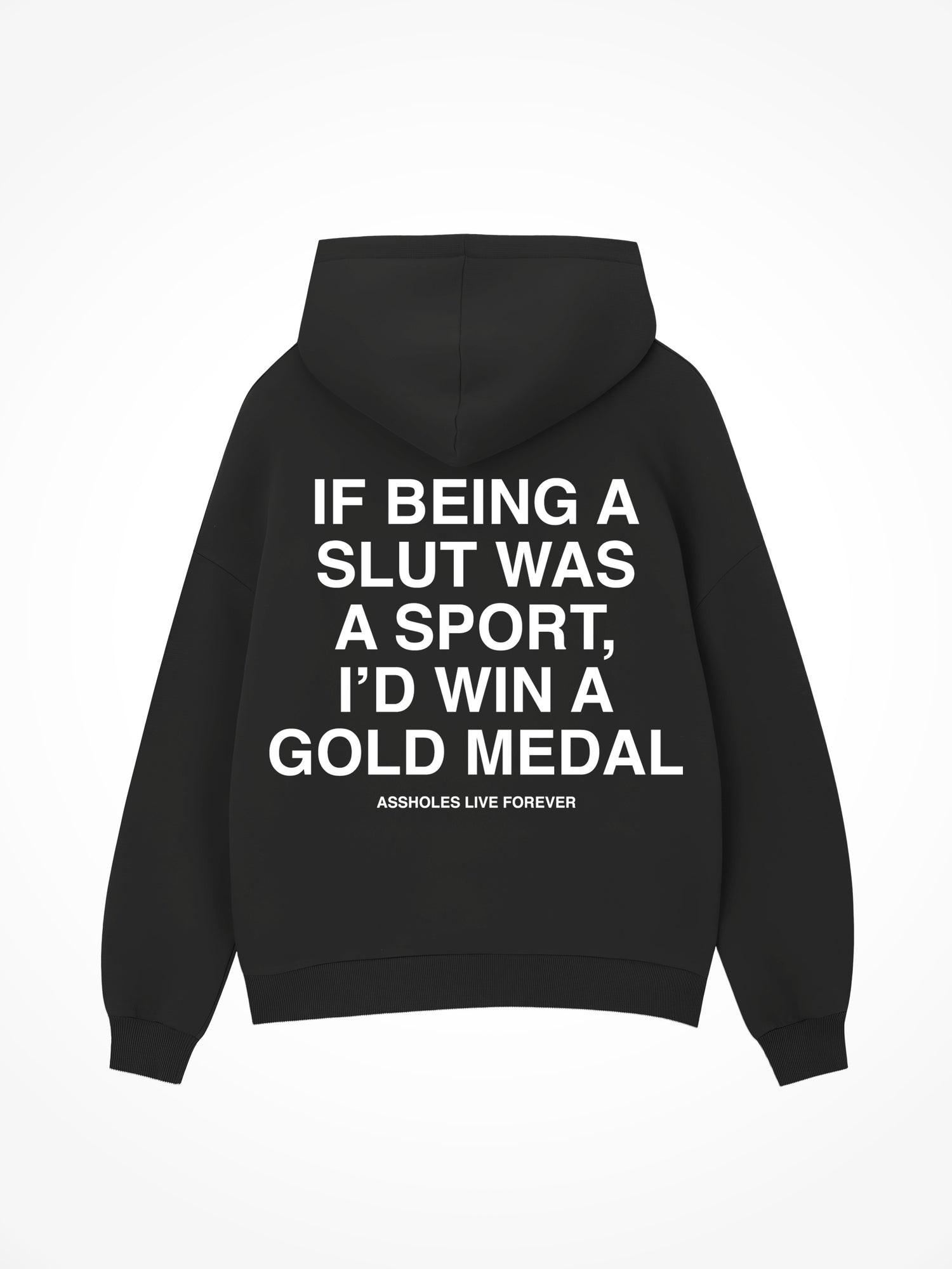 If Being A Slut Was An Olympic Sport - Black Hoodie