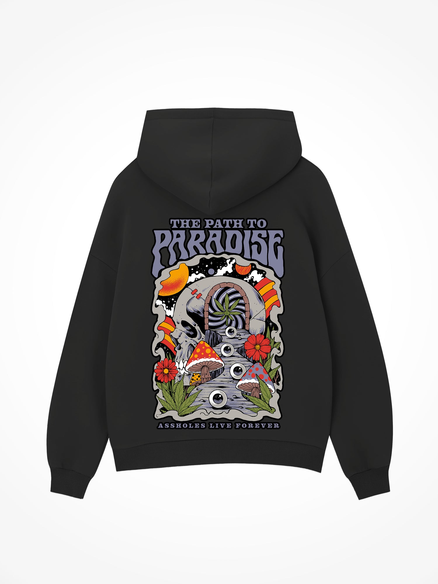 Path to Paradise - Black Hoodie