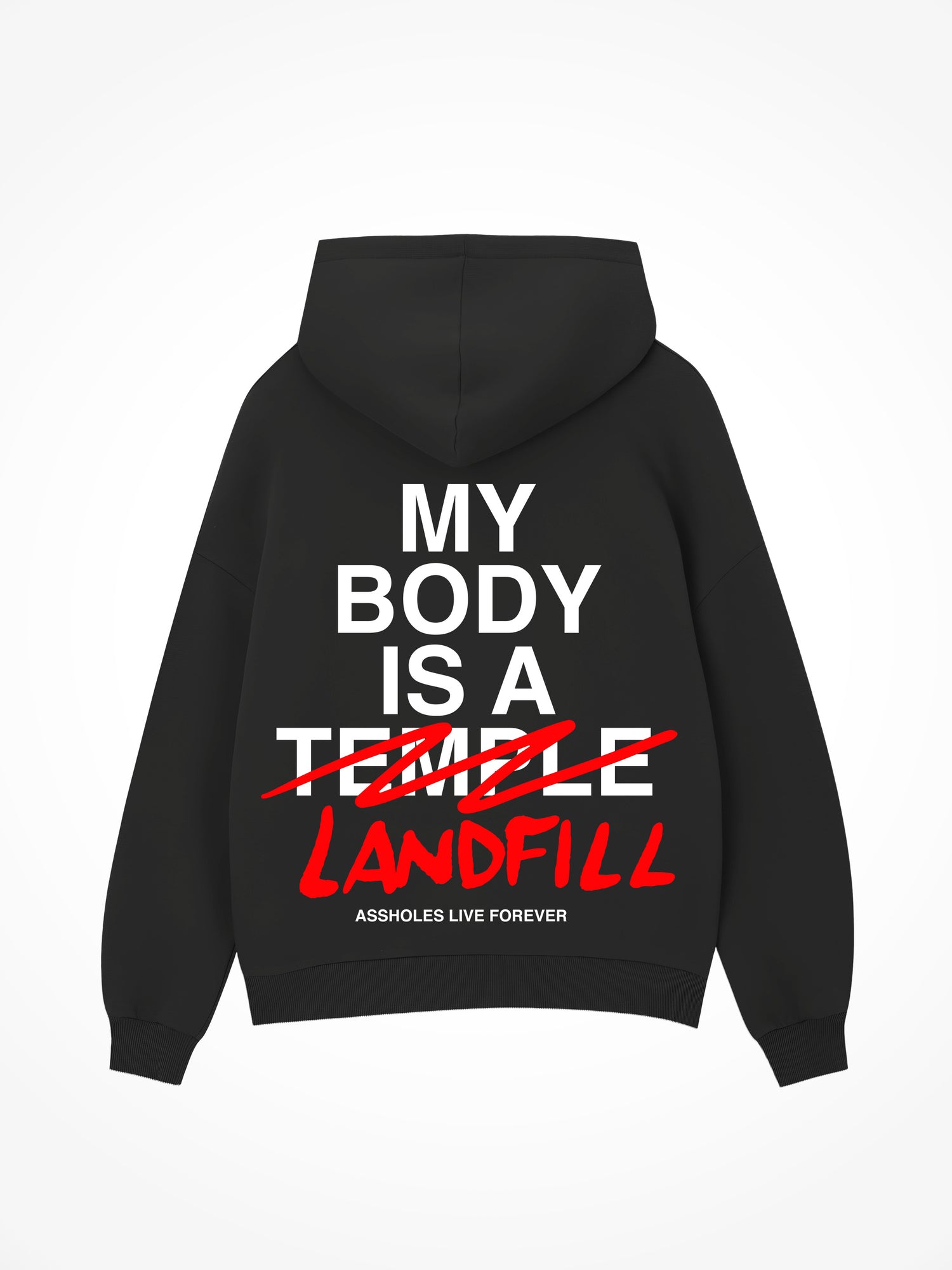 My Body is a Landfill - Black Hoodie