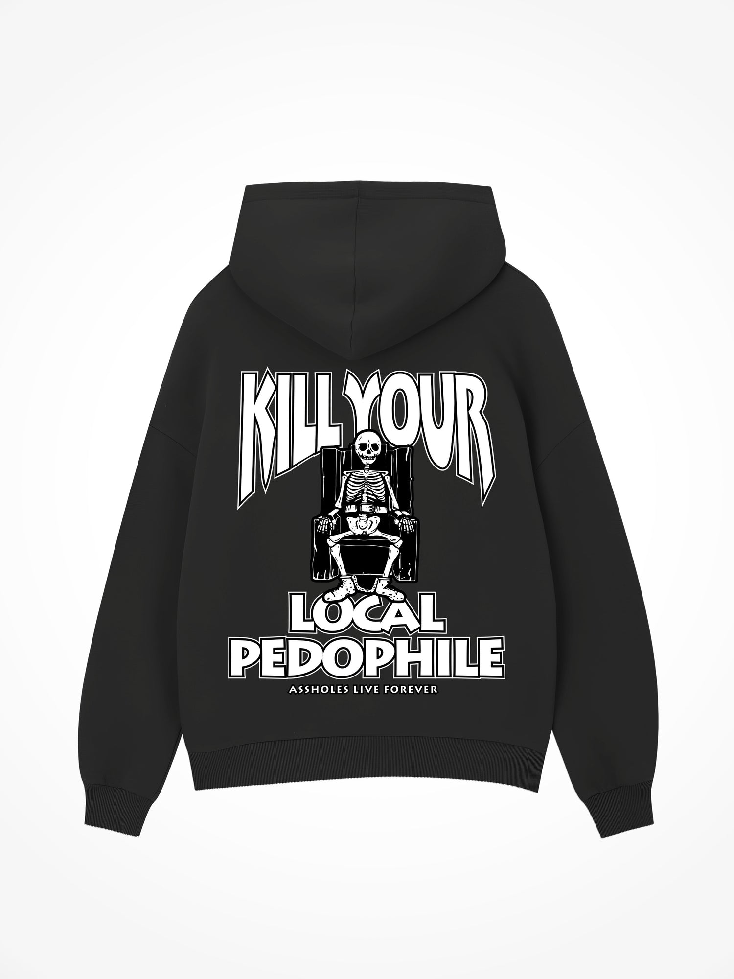 Death Row Pedophile - Black Hoodie