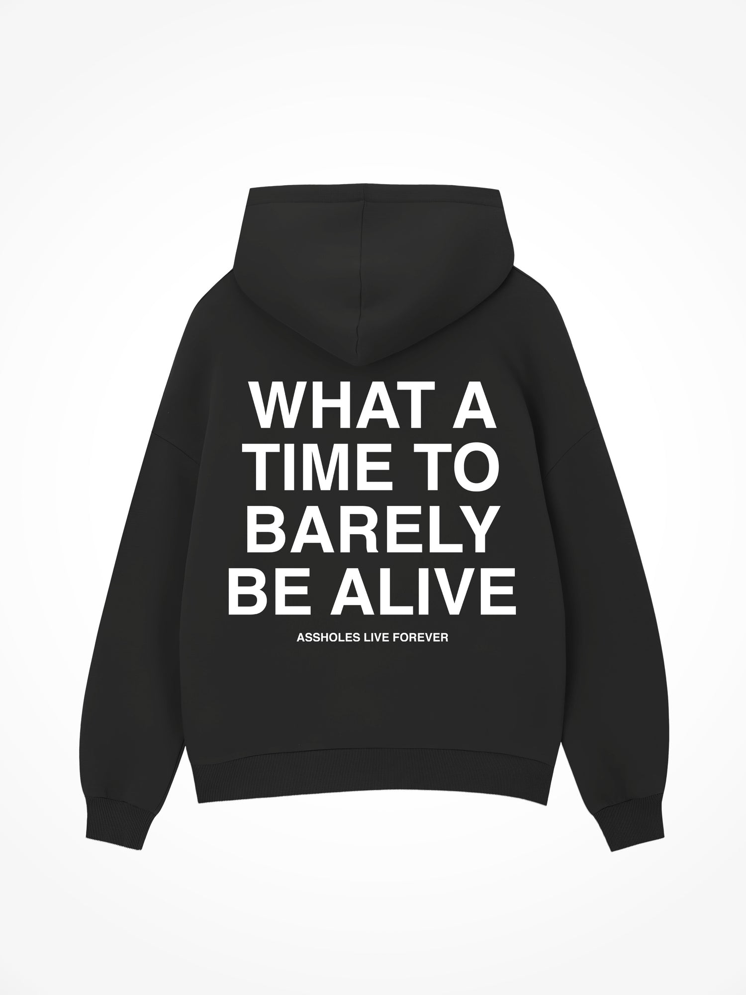 What A Time To Barely Be Alive - Black Hoodie