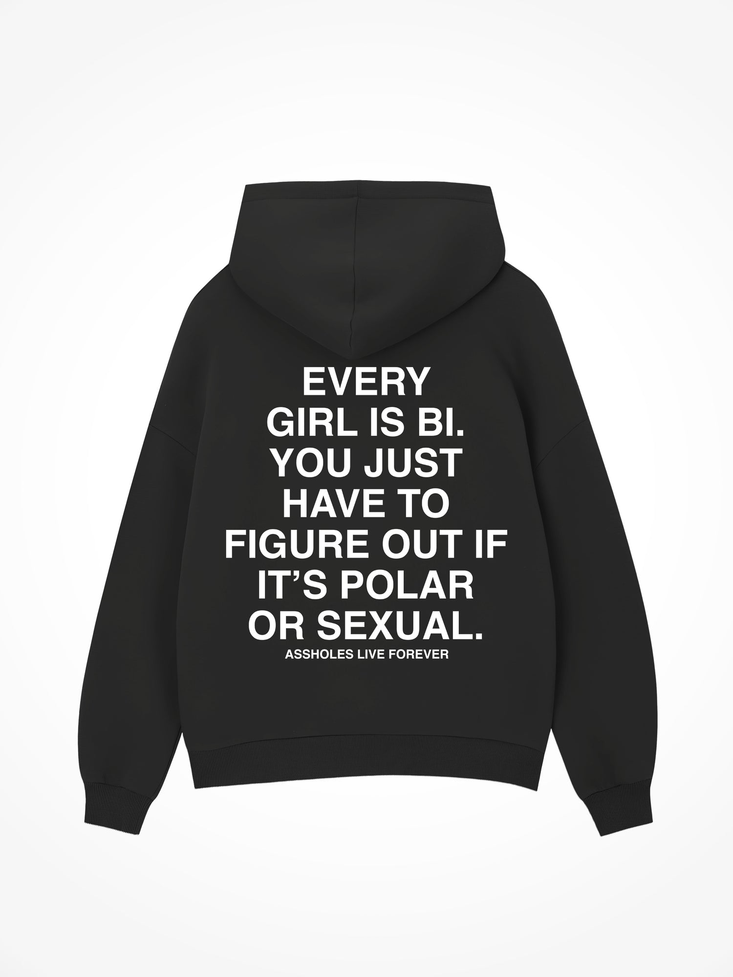 Every Girl is Bi - Black Hoodie
