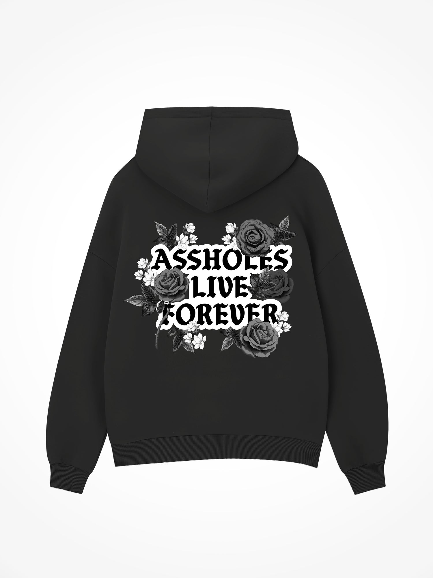 ALF Black Roses - Black Hoodie