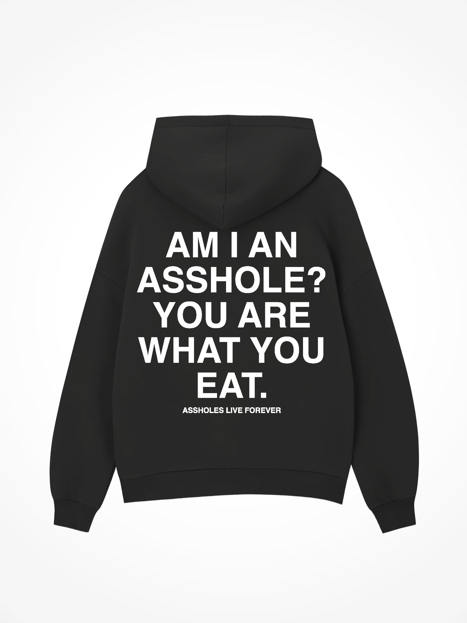 You Are What You Eat - Black Hoodie