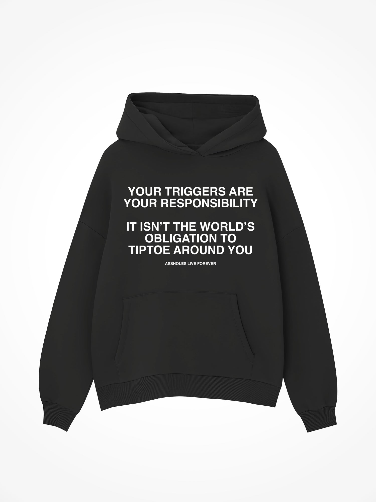 Triggers - Black Hoodie