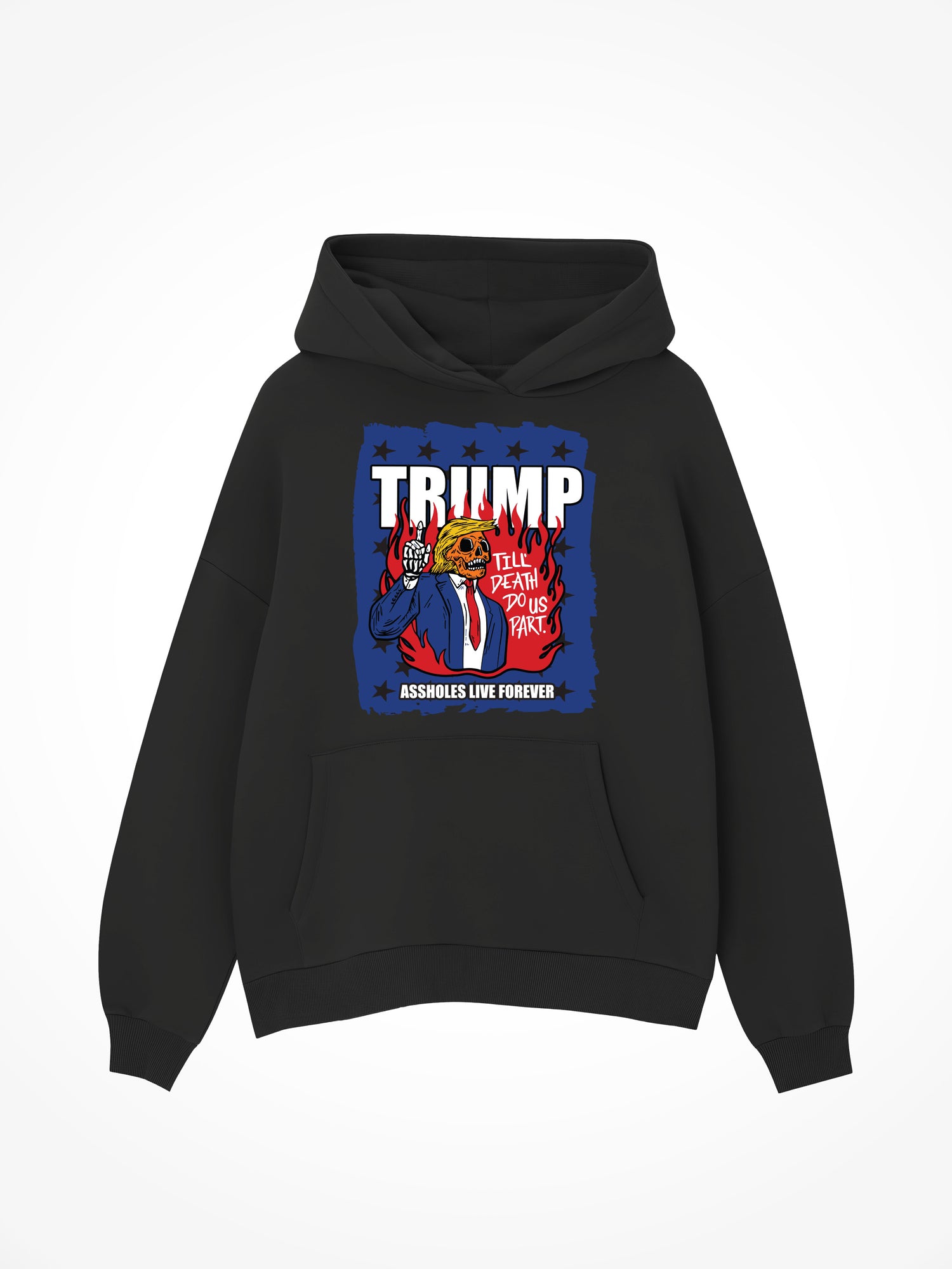 Trump Till Death - Black Hoodie