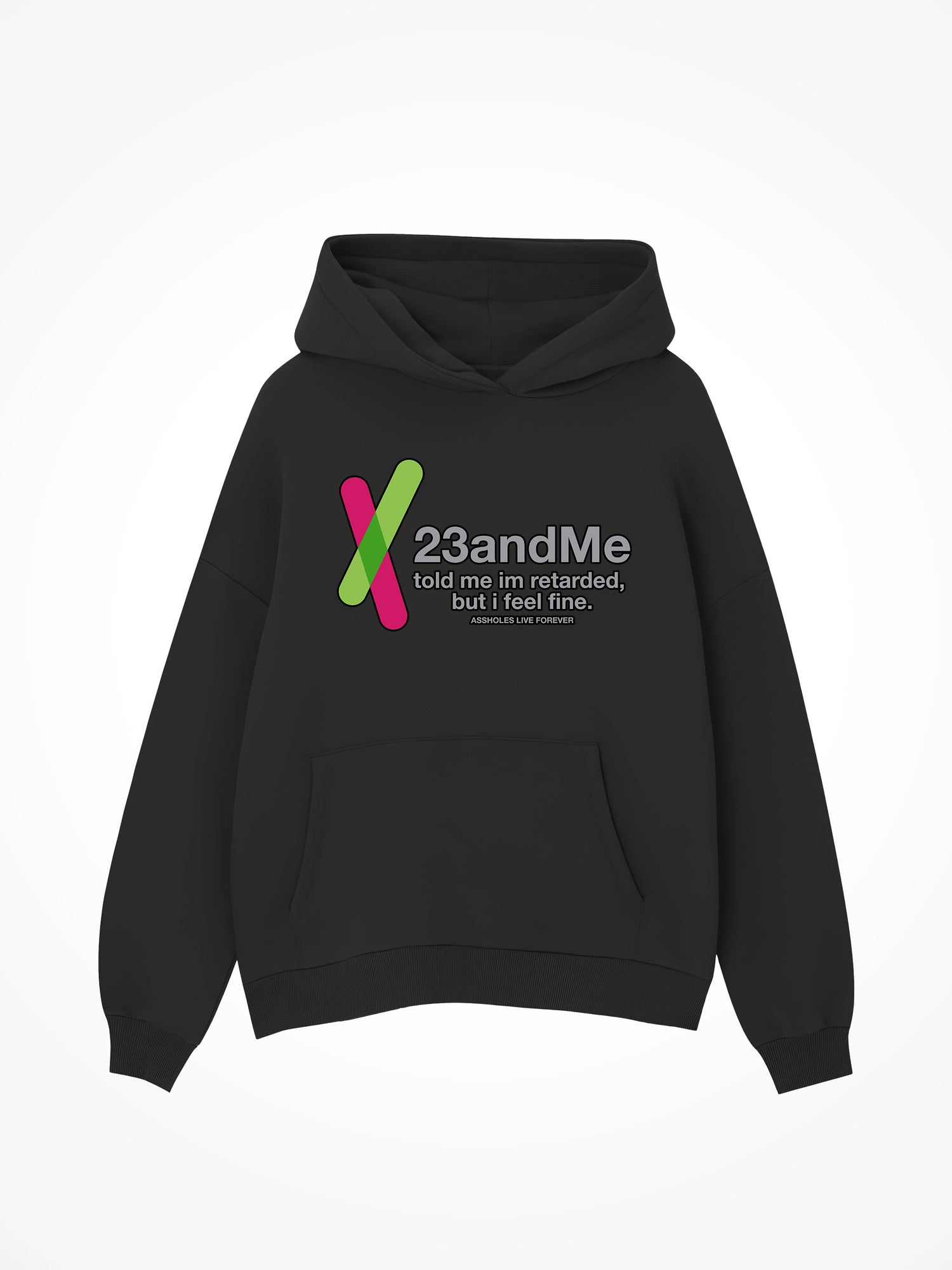 23 and Me - Black Hoodie