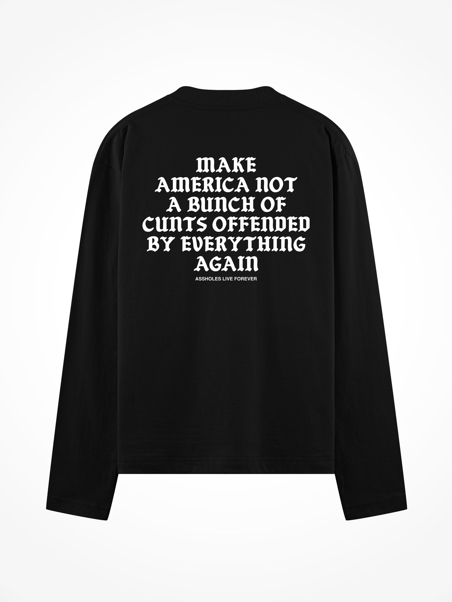 Offended Cunts Medieval - Black Long Sleeve Tee