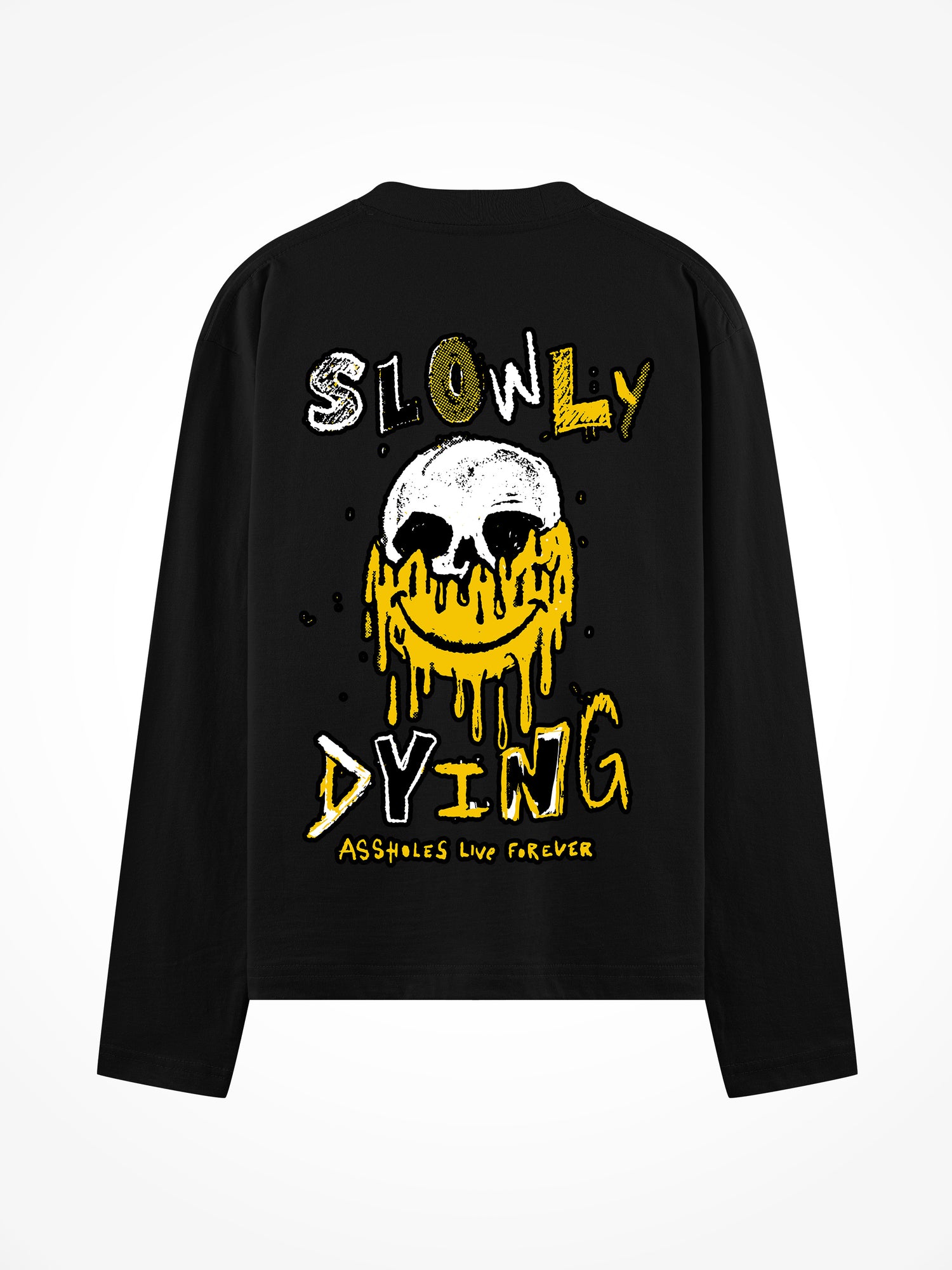 Slowly Dying - Black Long Sleeve Tee