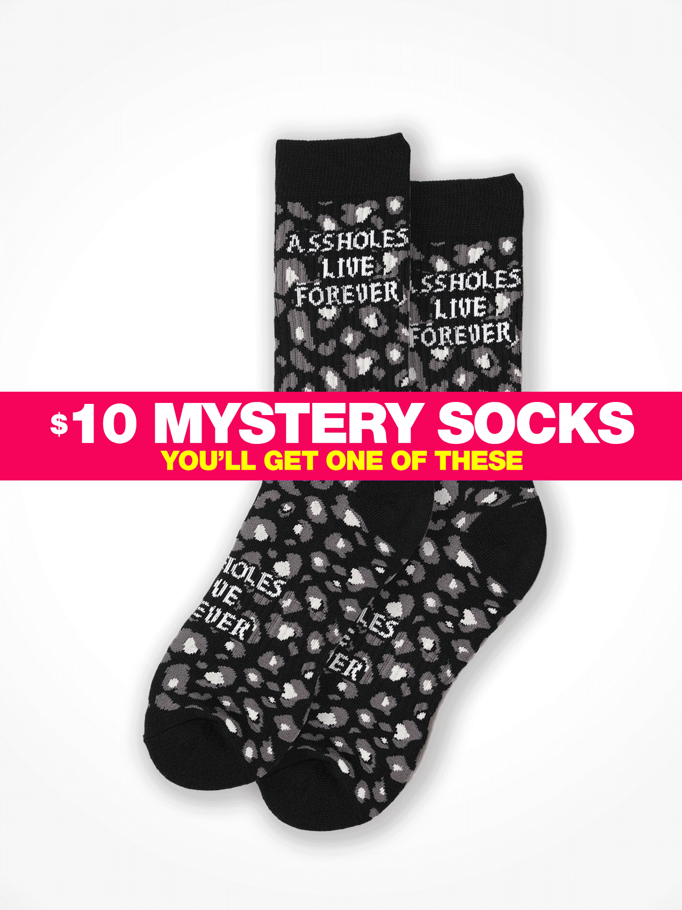 Only Way to Get Our Socks - Mystery Sock