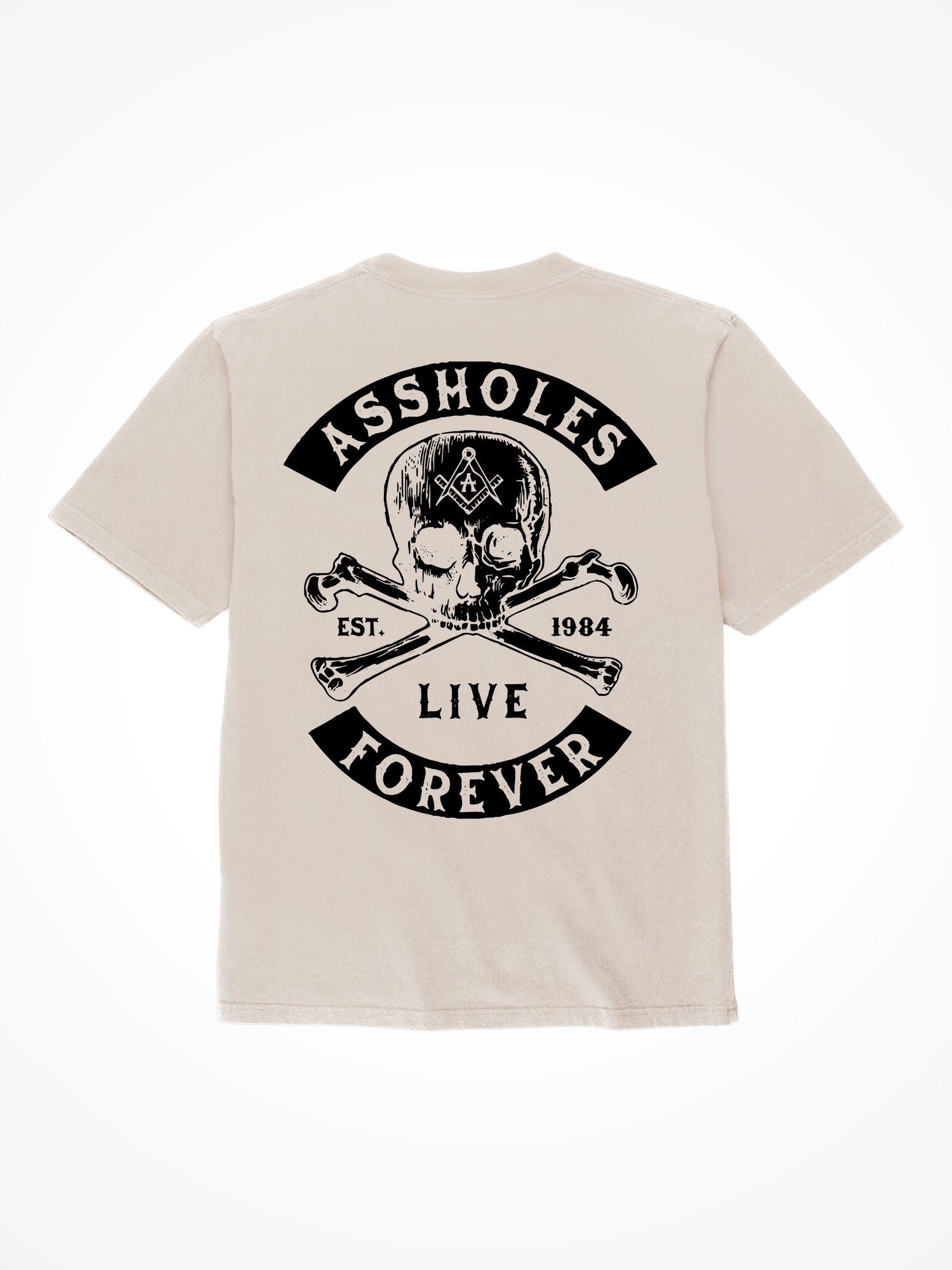 Assholes Secret Society - Sand T-Shirt