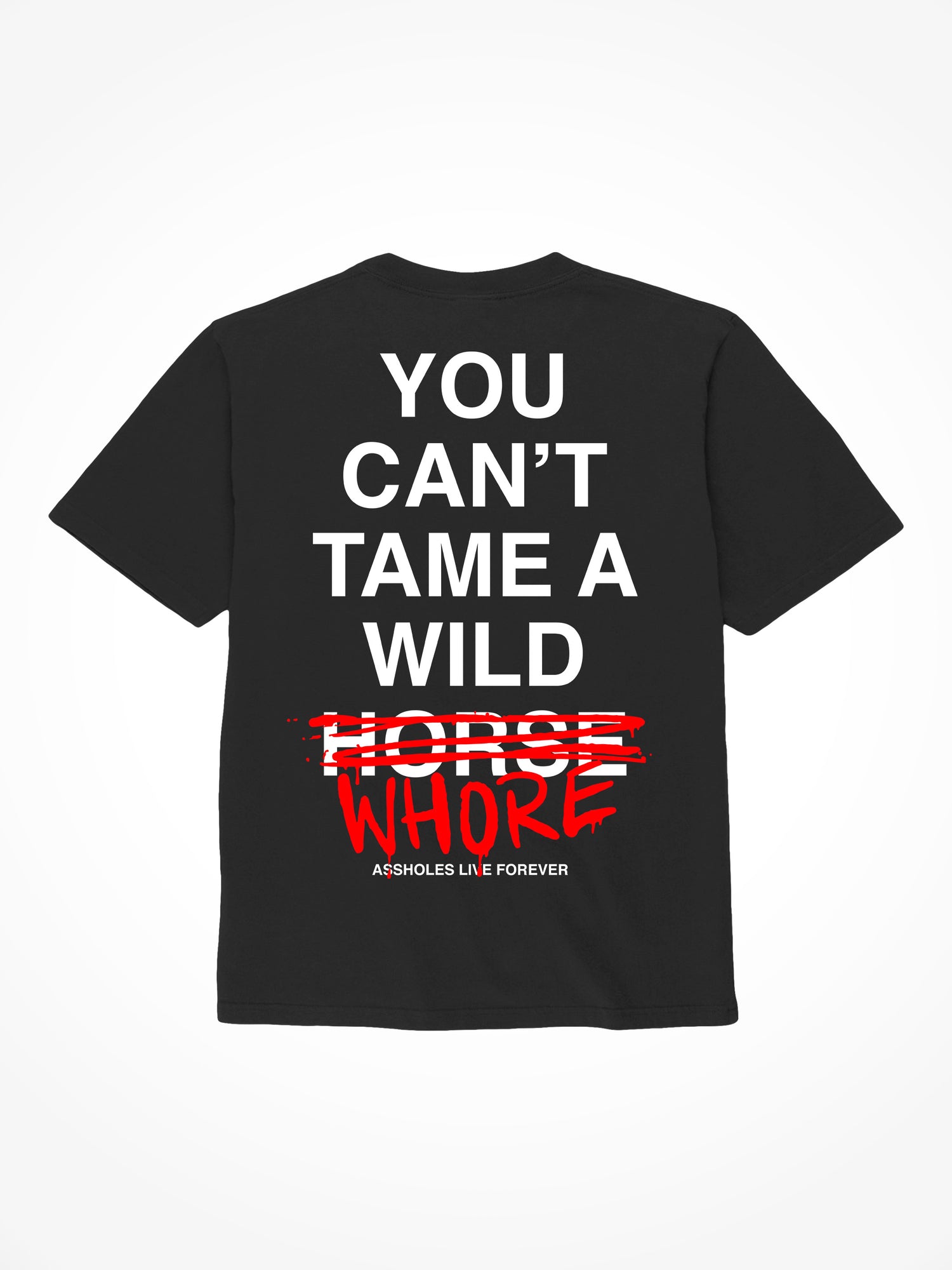 Wild Whore - Black T-Shirt