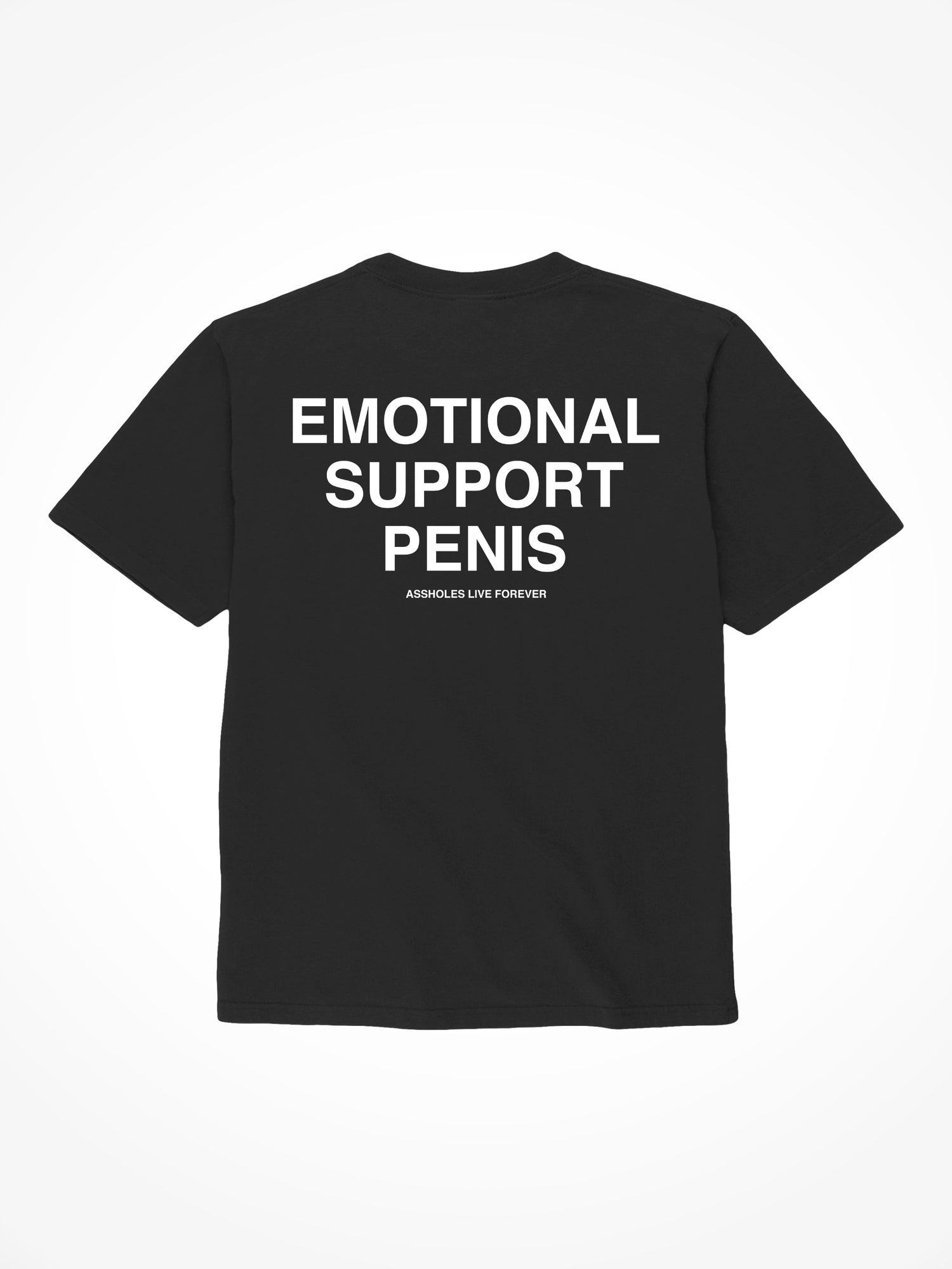 Emotional Support Penis - Black T-Shirt