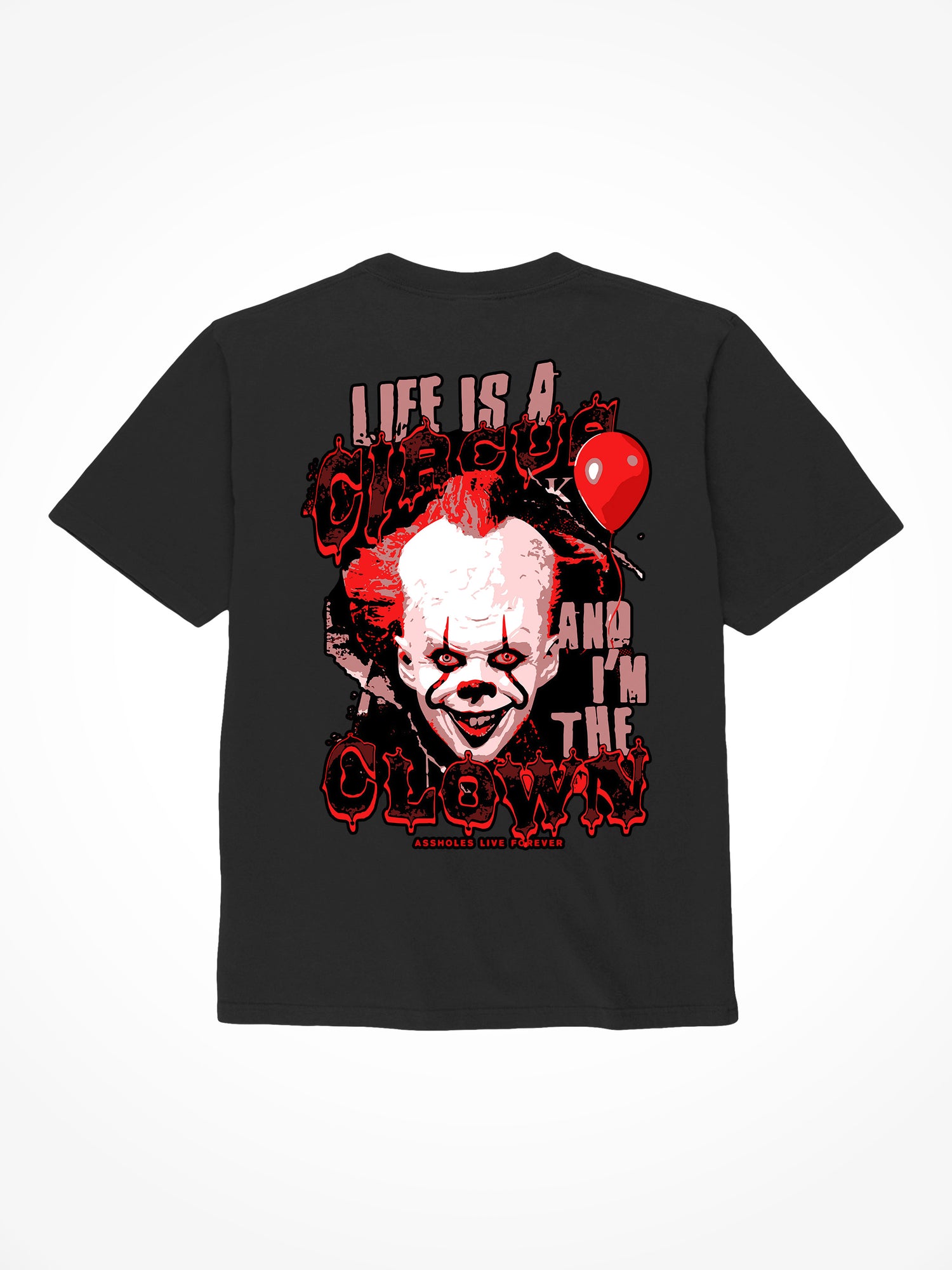 Life Is A Circus - Black T-Shirt