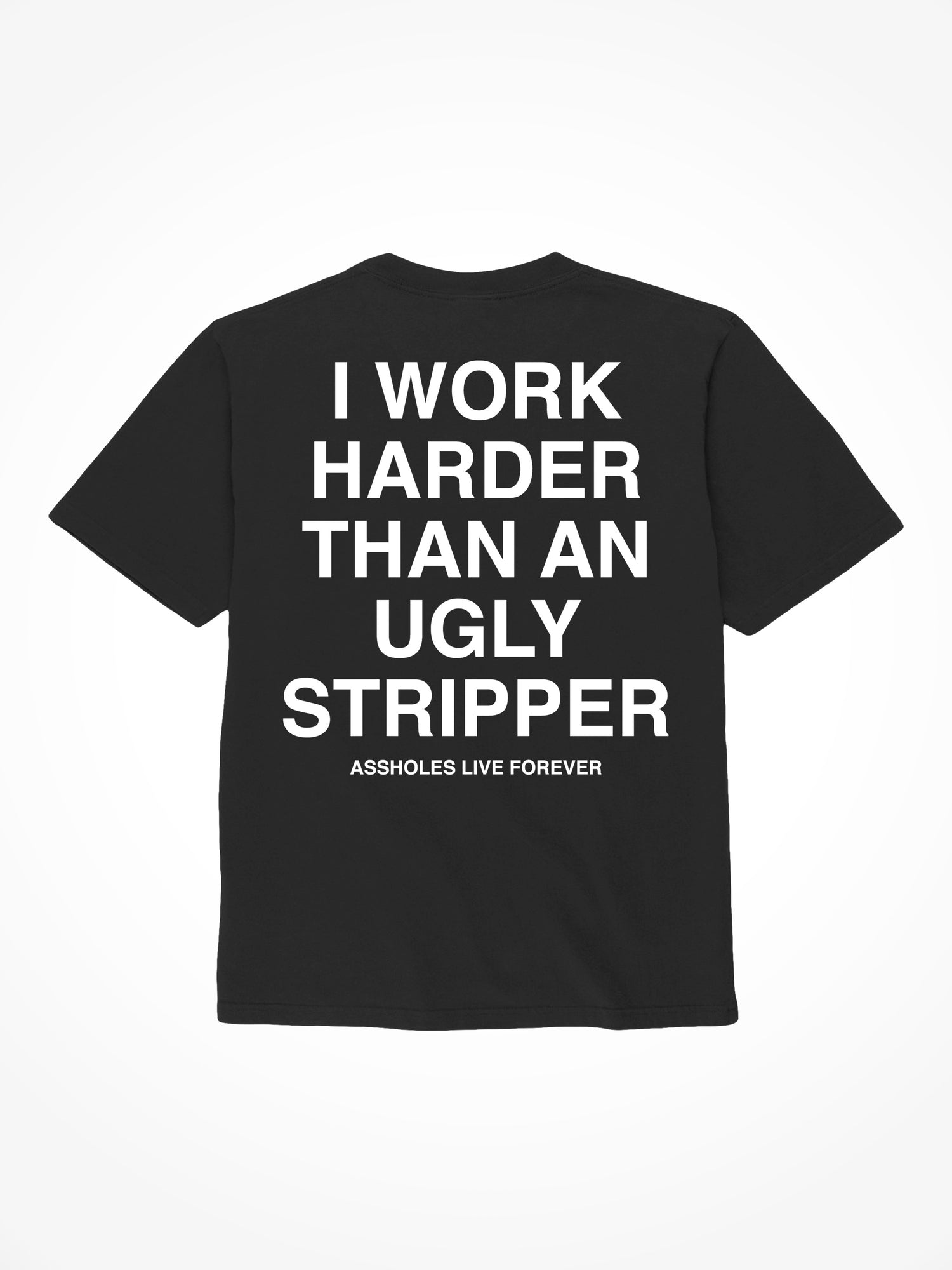 Ugly Stripper - Black T-Shirt