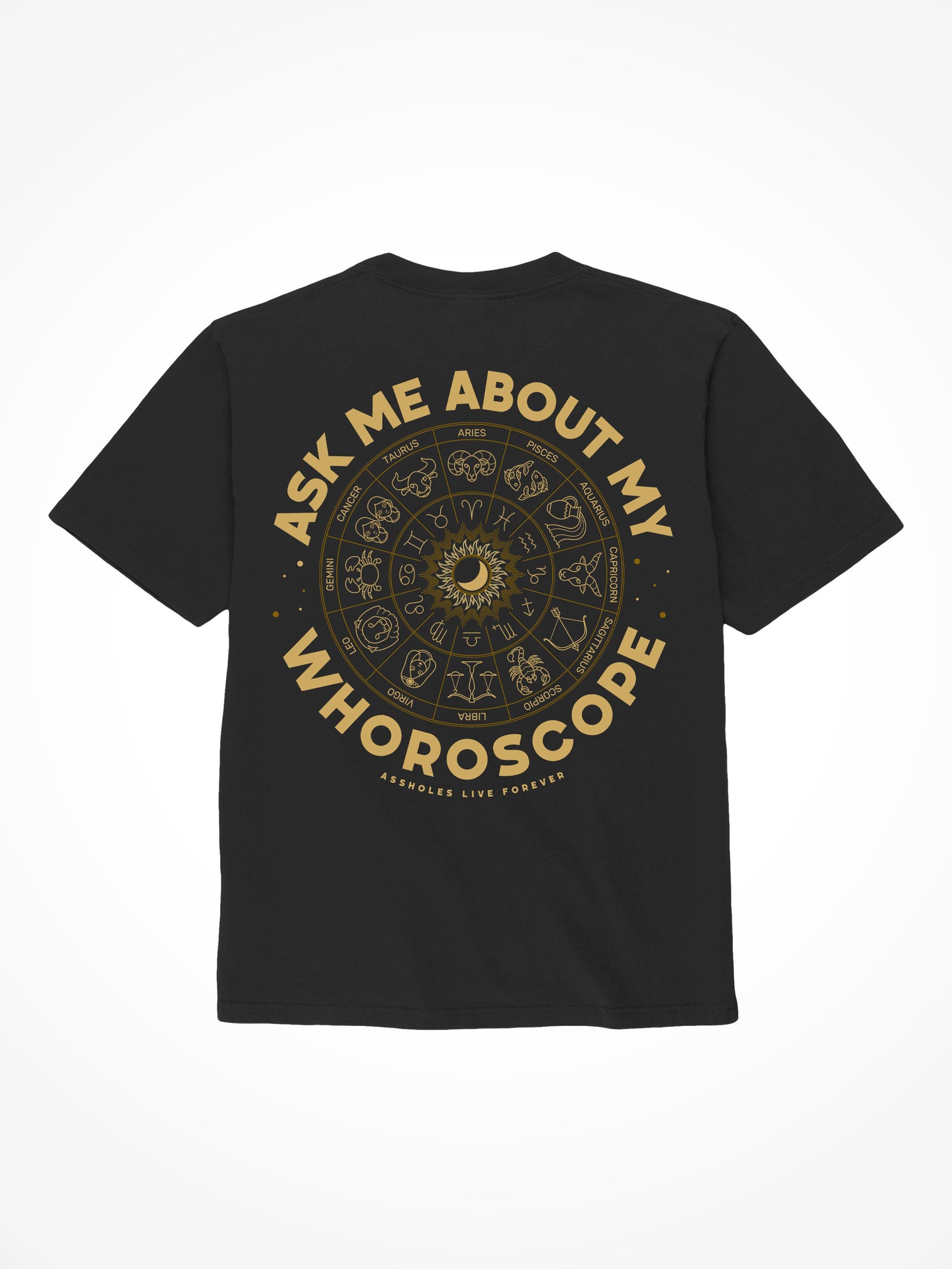 Whoroscope - Black T-Shirt