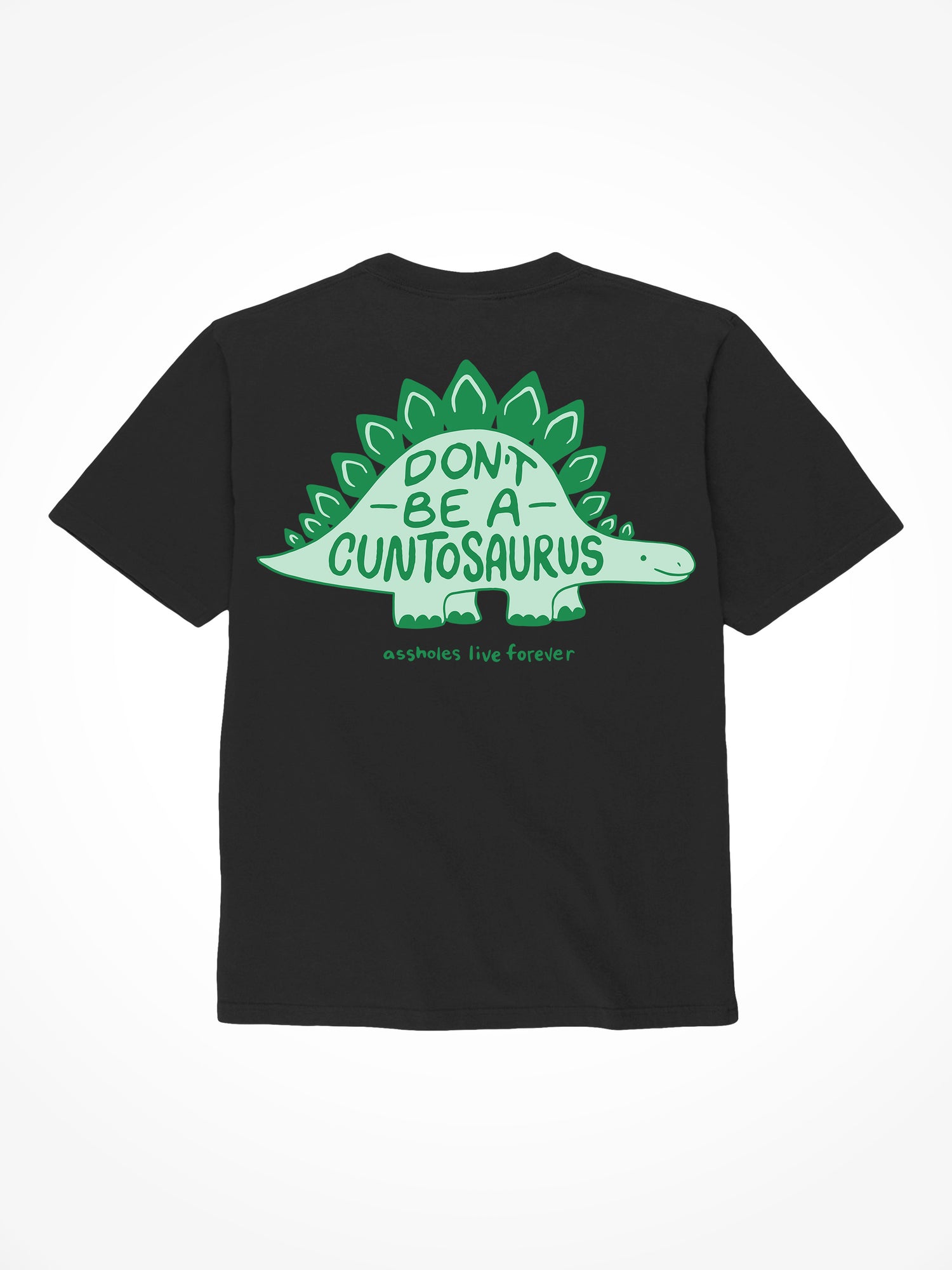 Cuntosaurus - Black T-Shirt