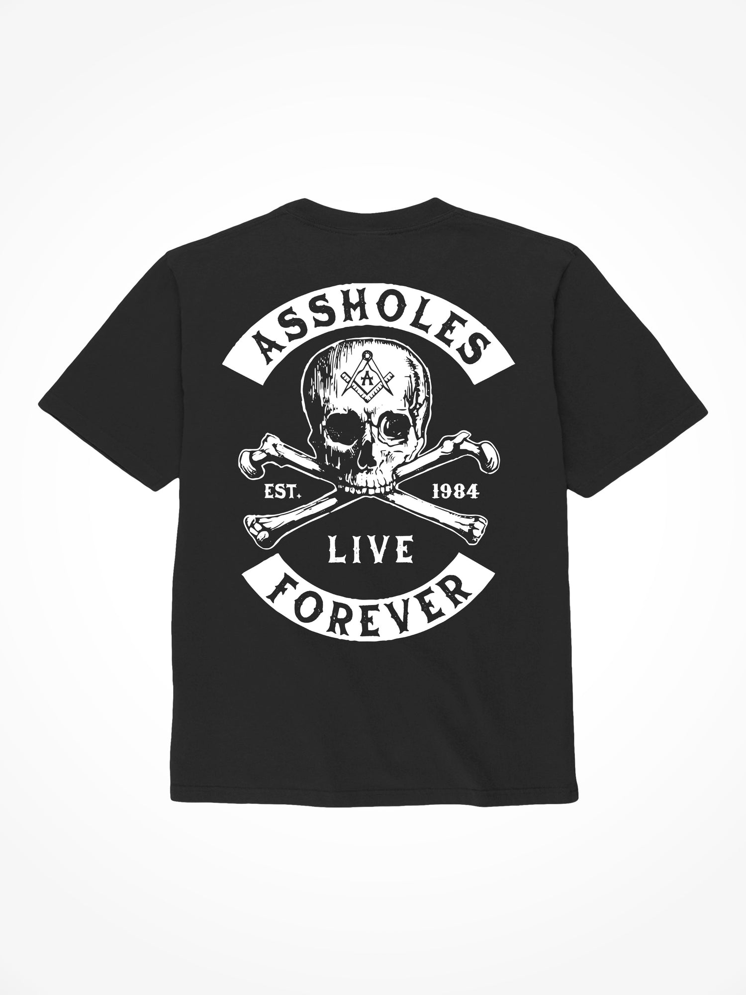 Assholes Secret Society - Black T-Shirt