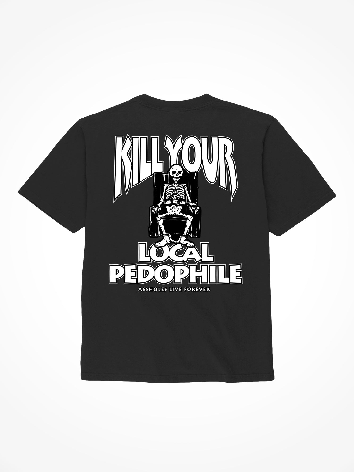 Death Row Pedophile - Black T-Shirt