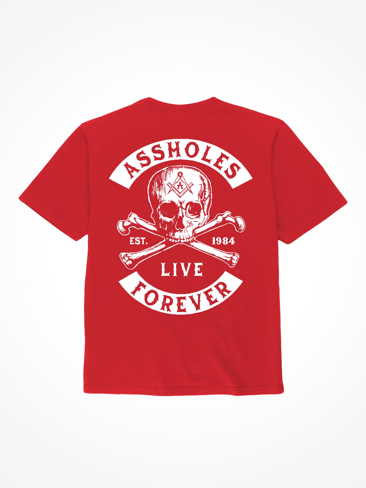Assholes Secret Society - Red T-Shirt