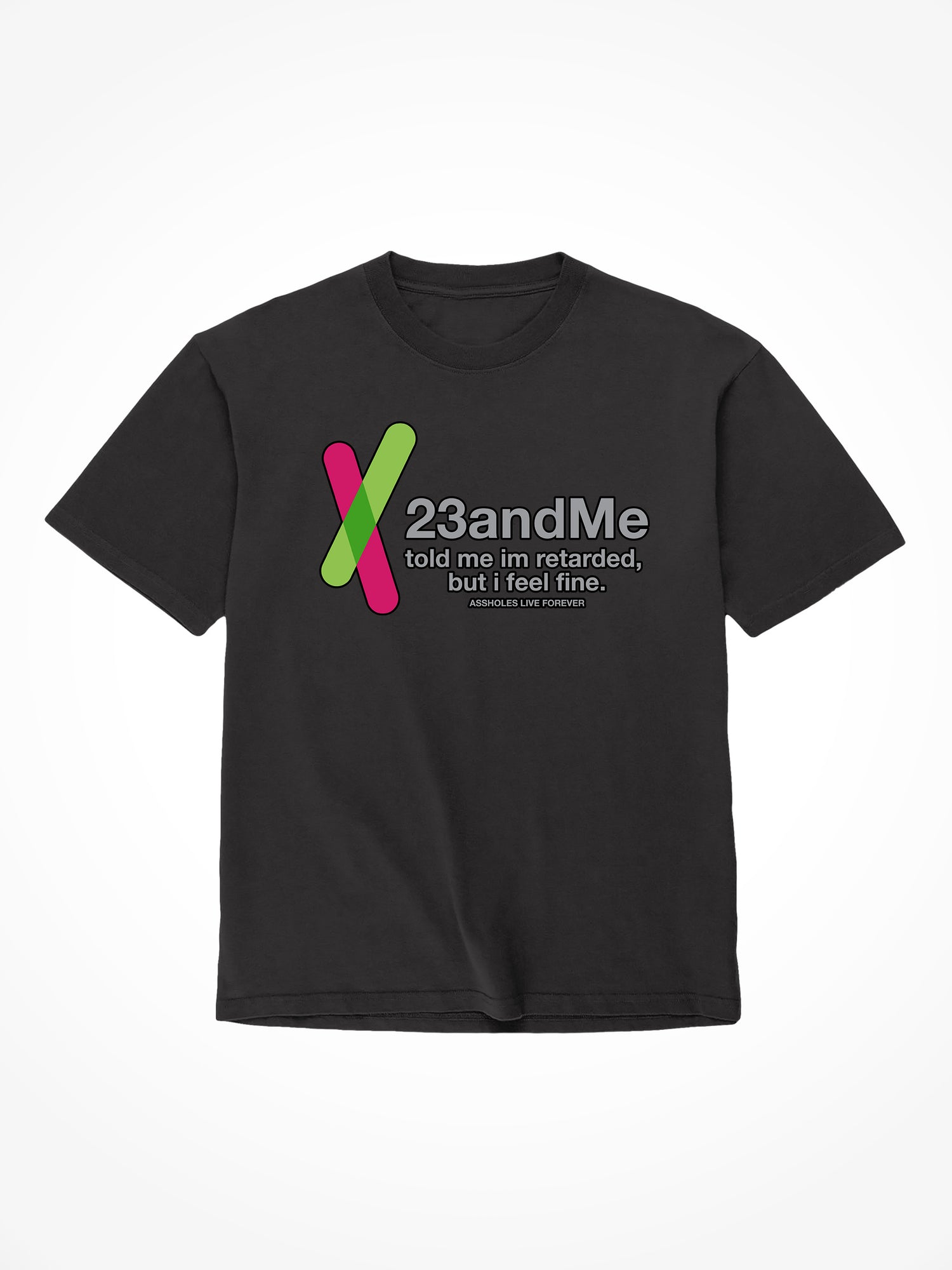 23 and Me - Black T-Shirt
