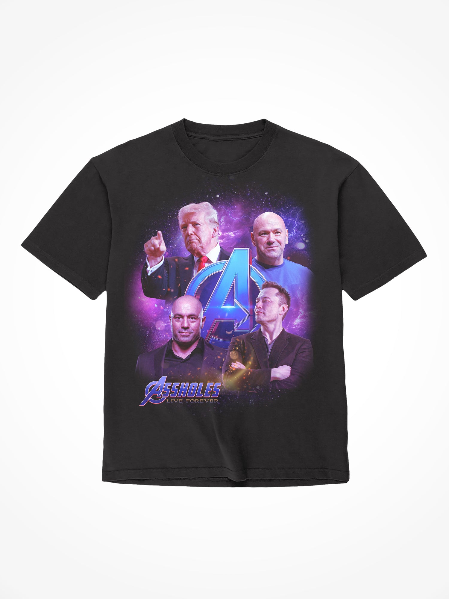Avengers - Black T-Shirt