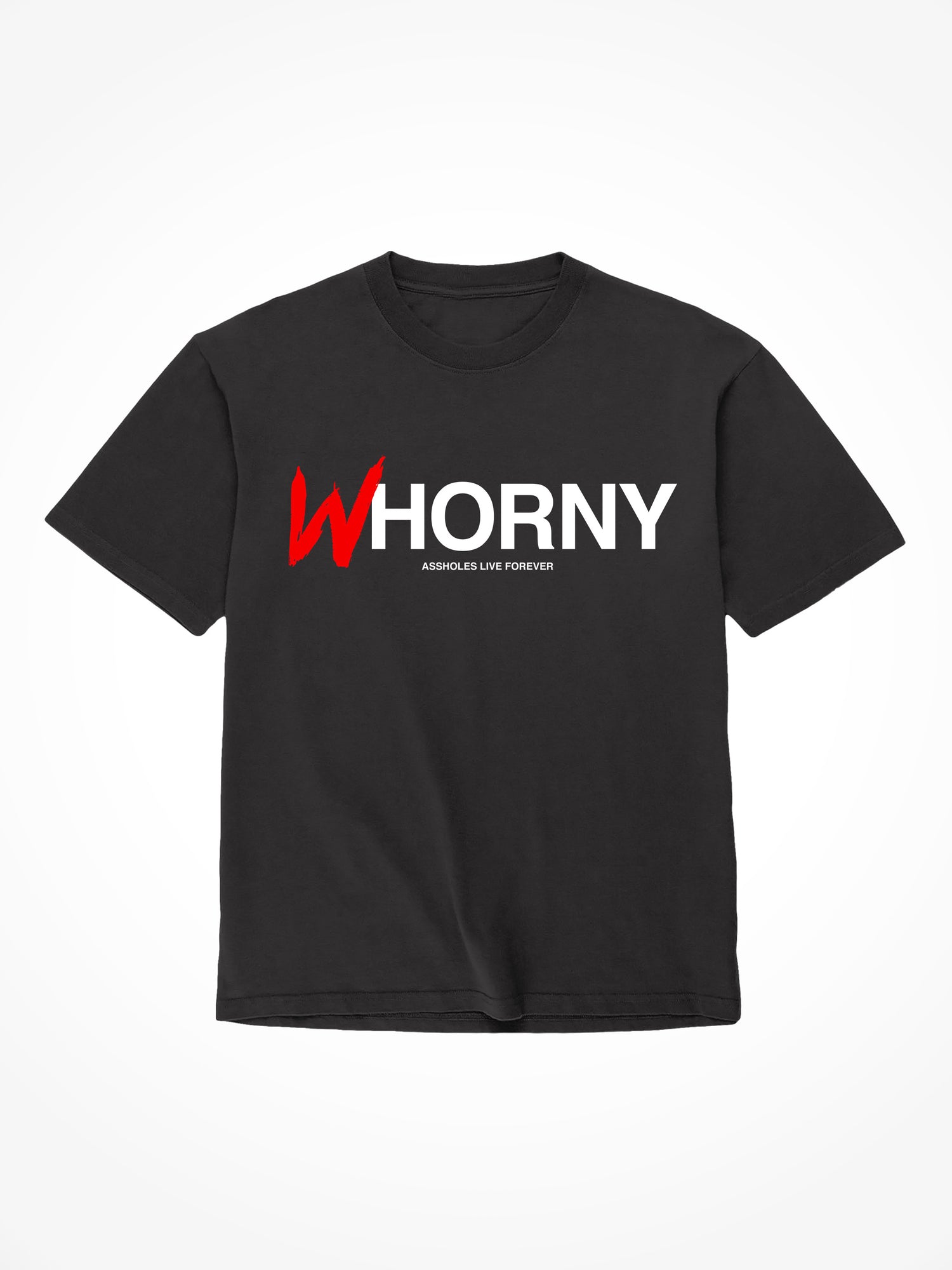 Whorny - Black T-Shirt