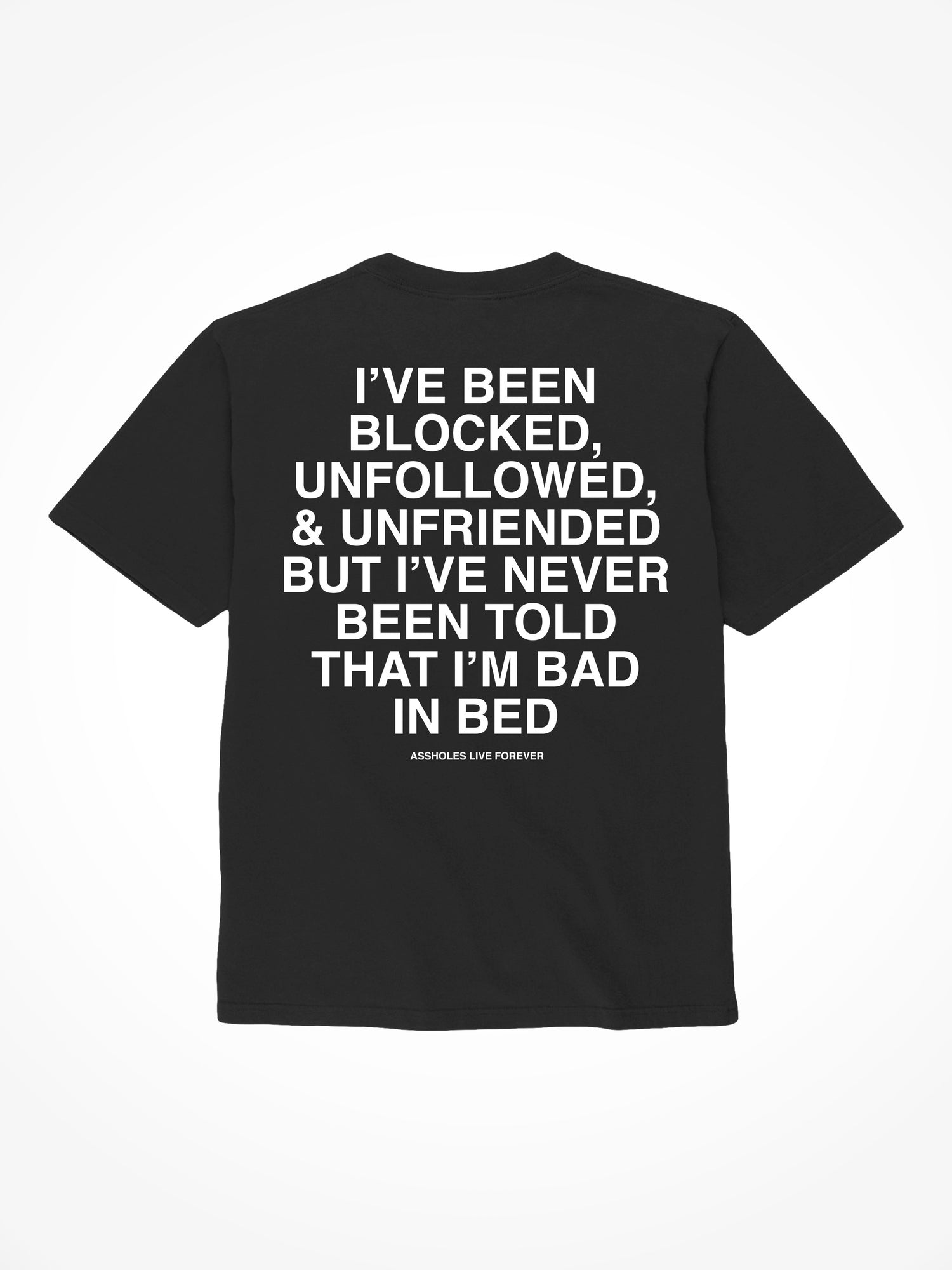 Bad In Bed - Black T-Shirt