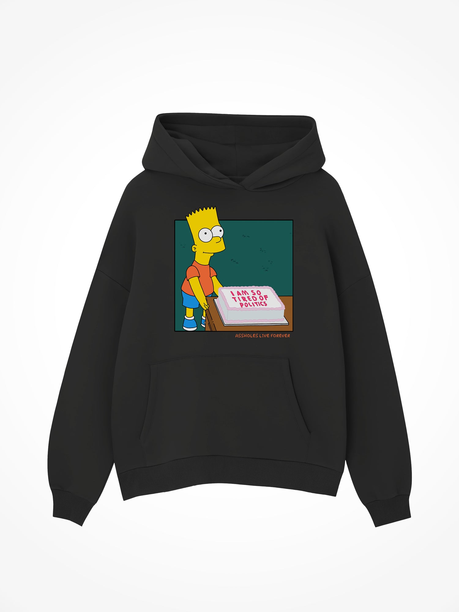 Tired of Politics - Black Hoodie
