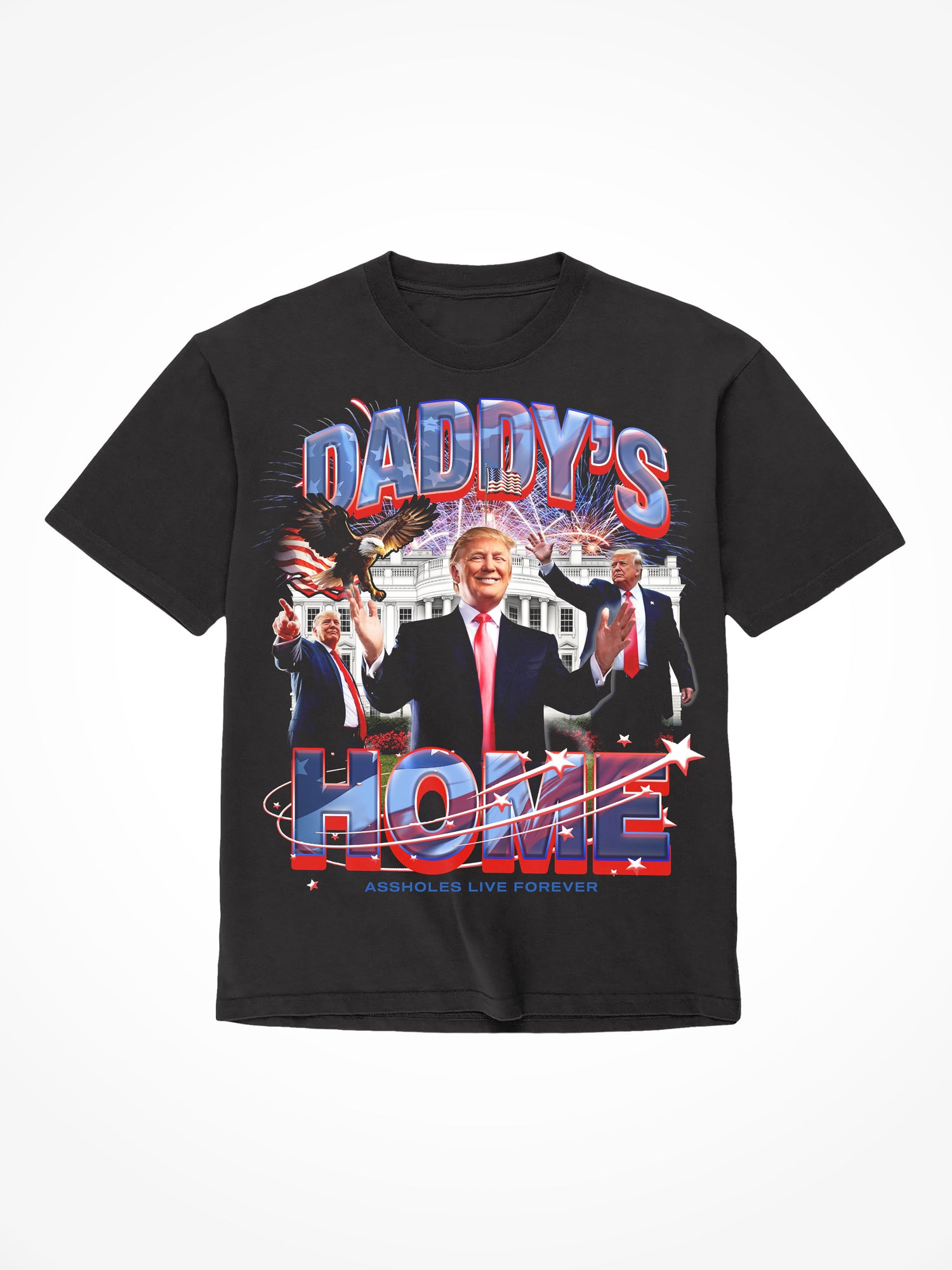 Daddys Home - Black T-Shirt