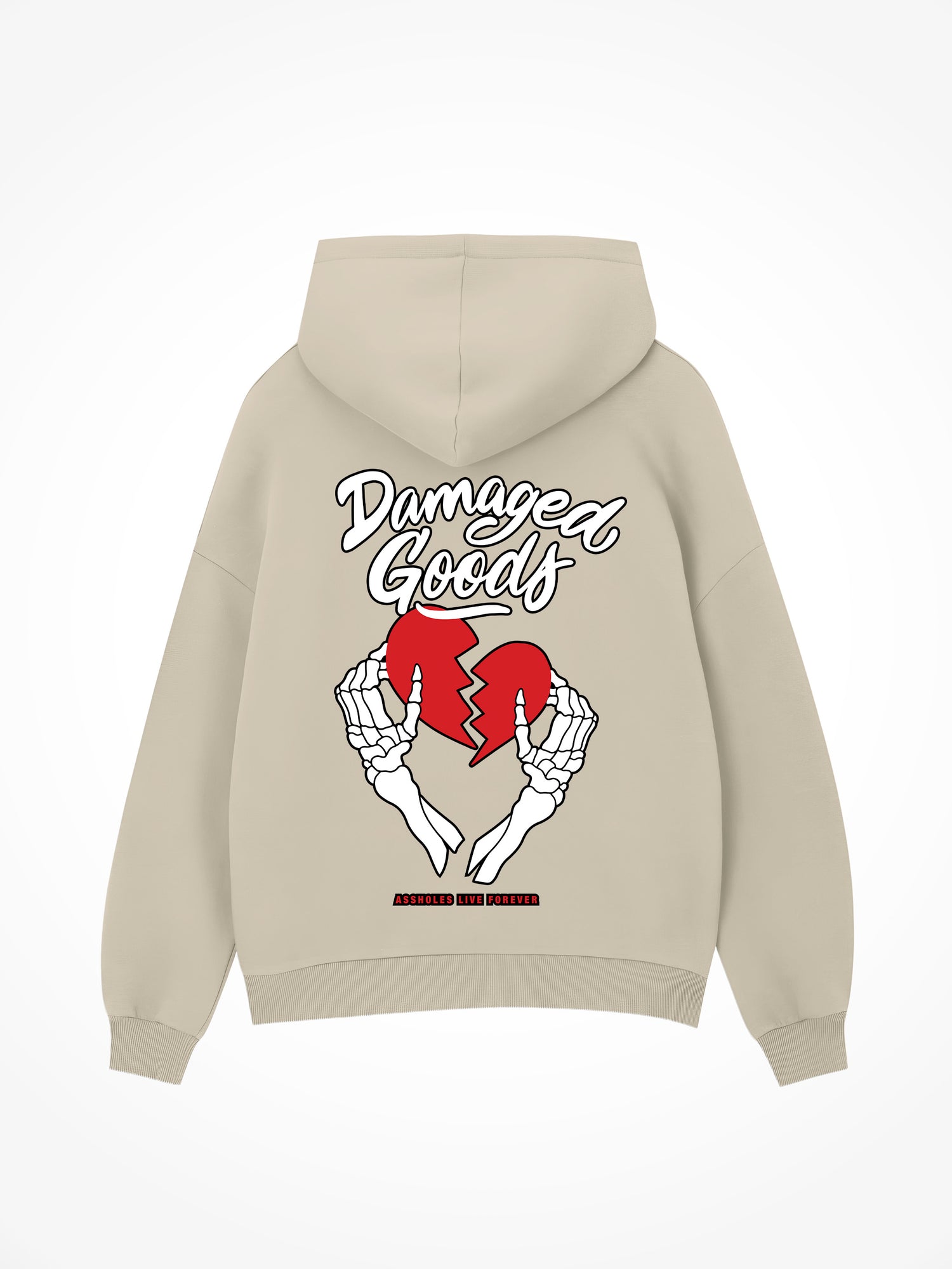 Damaged Goods - Sand Hoodie