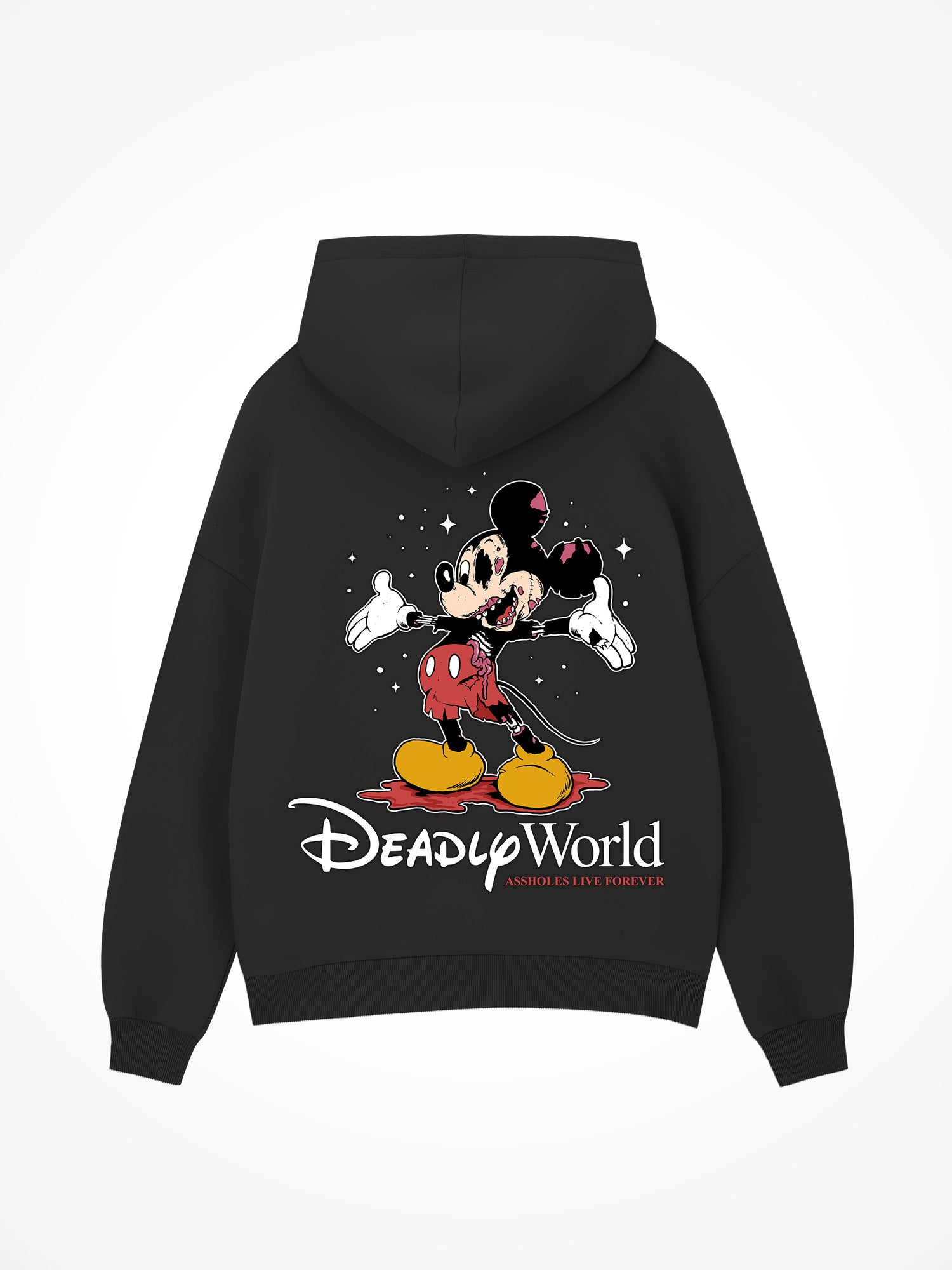 Deadly World - Black Hoodie