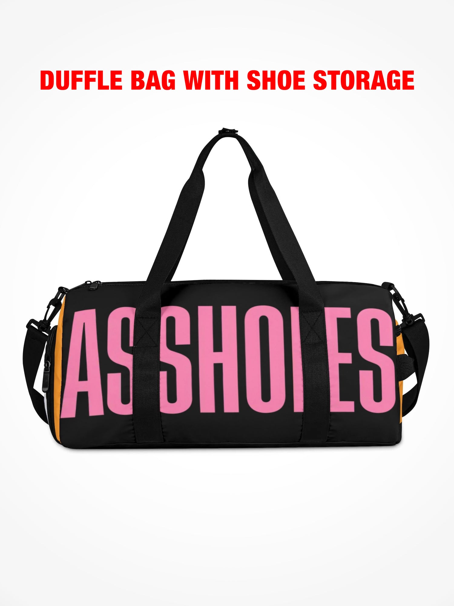 Duffle Bag - ASSHOLES PINK