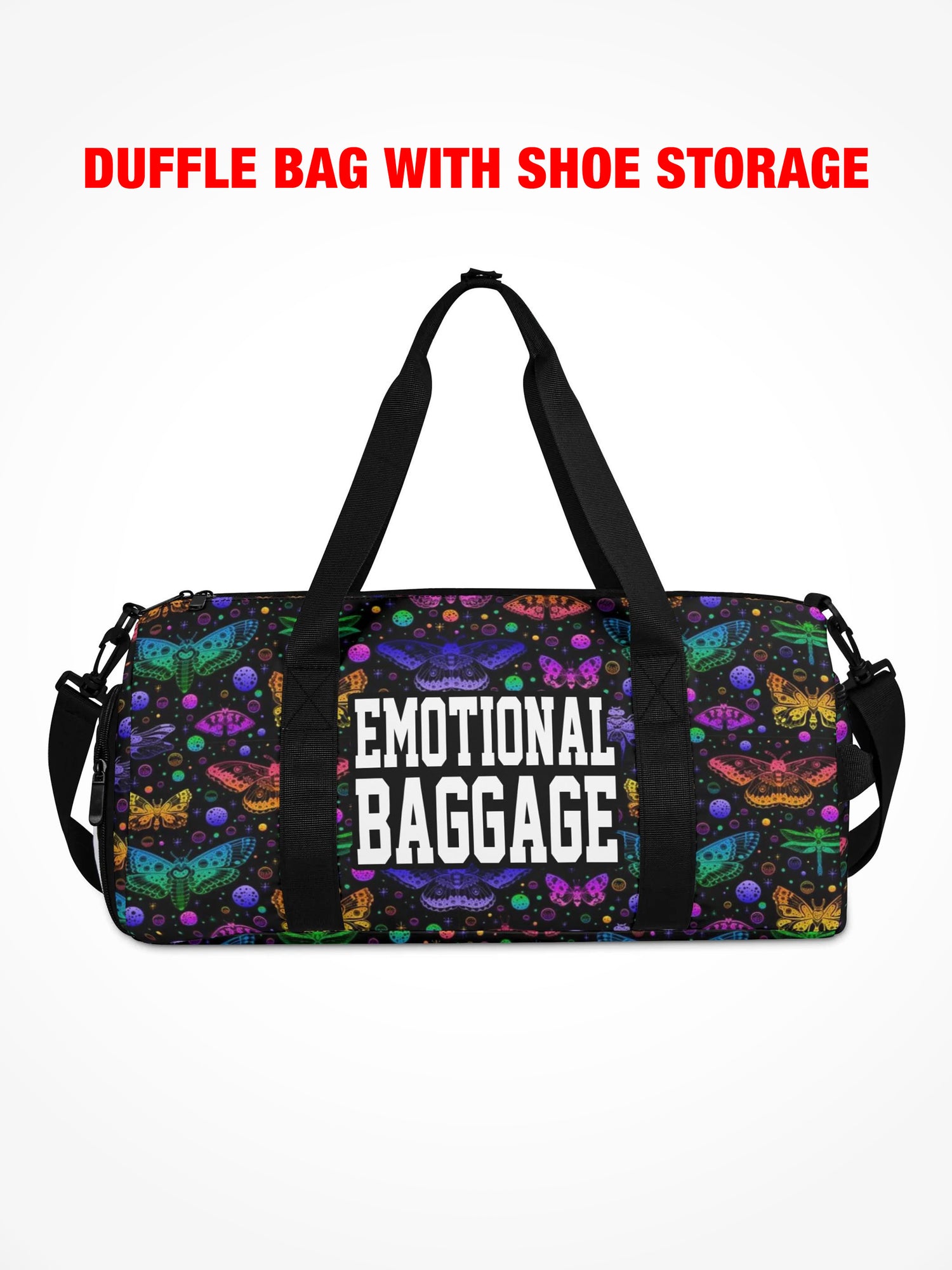 Duffle Bag - EMOTIONAL BAGGAGE - Cosmic Flight