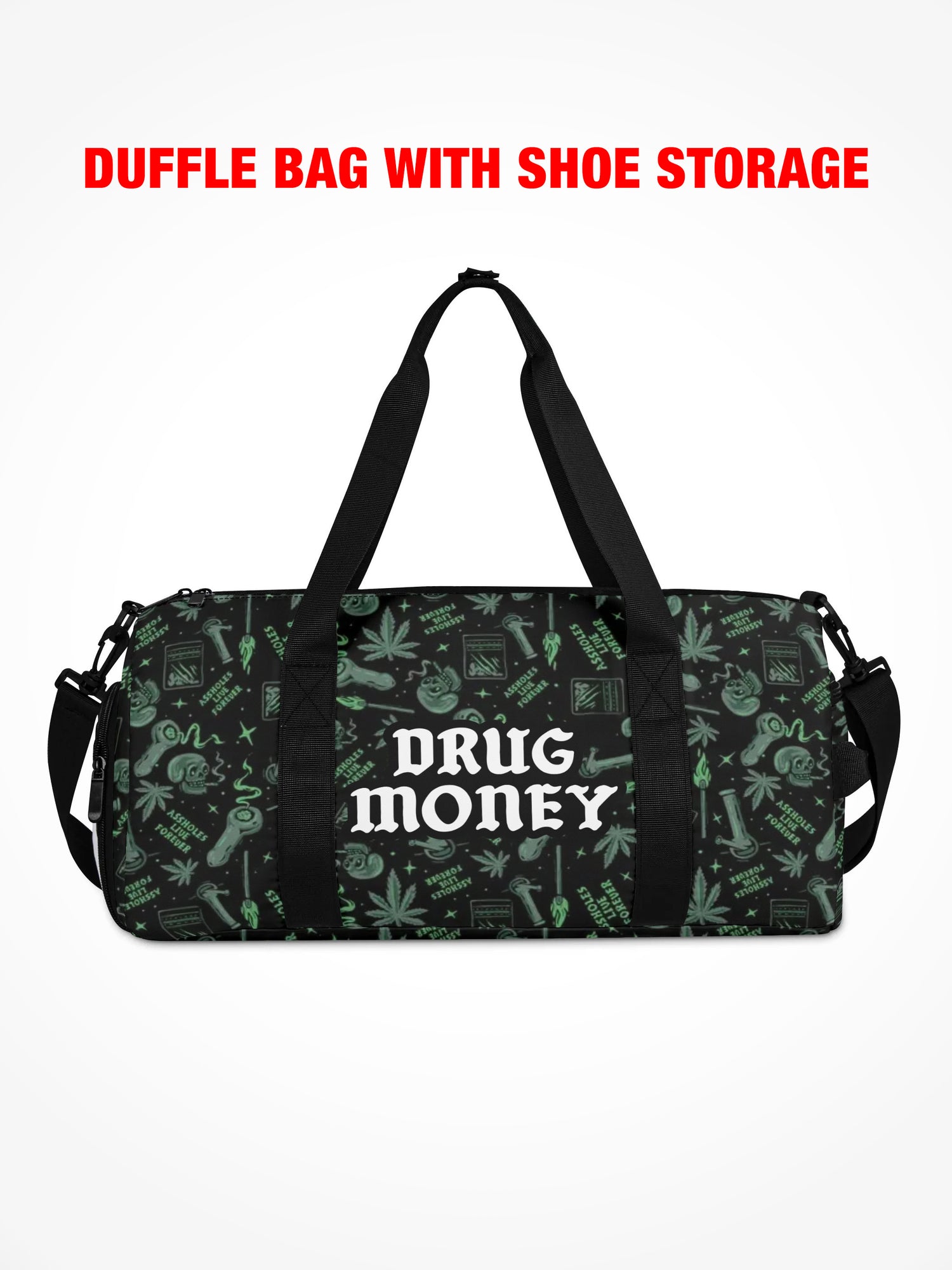 Duffle Bag - DRUG MONEY PARAPHENELIA