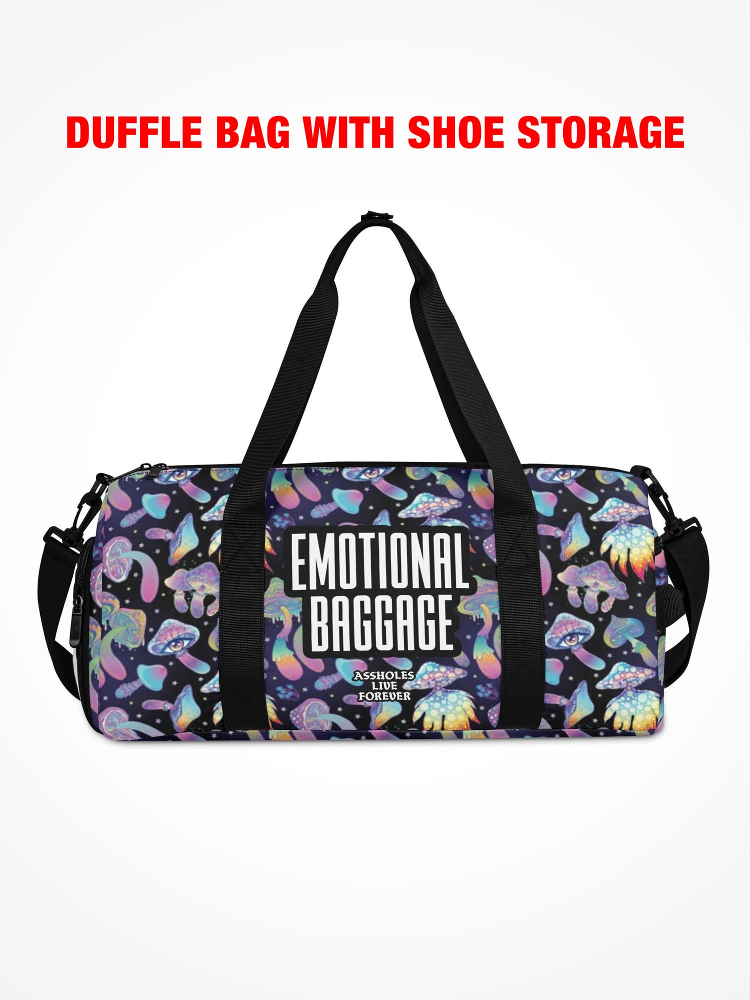 Duffle Bag - EMOTIONAL BAGGAGE MUSHROOM
