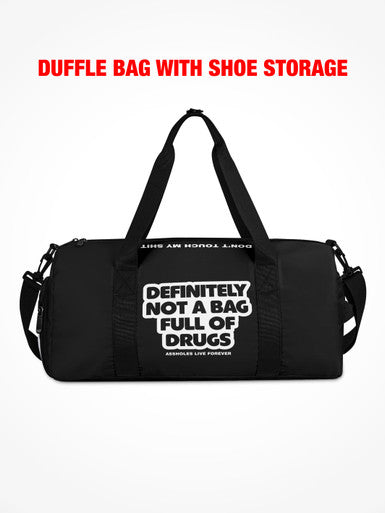 Duffle Bag - FULL OF DRUGS - 1 BLACK