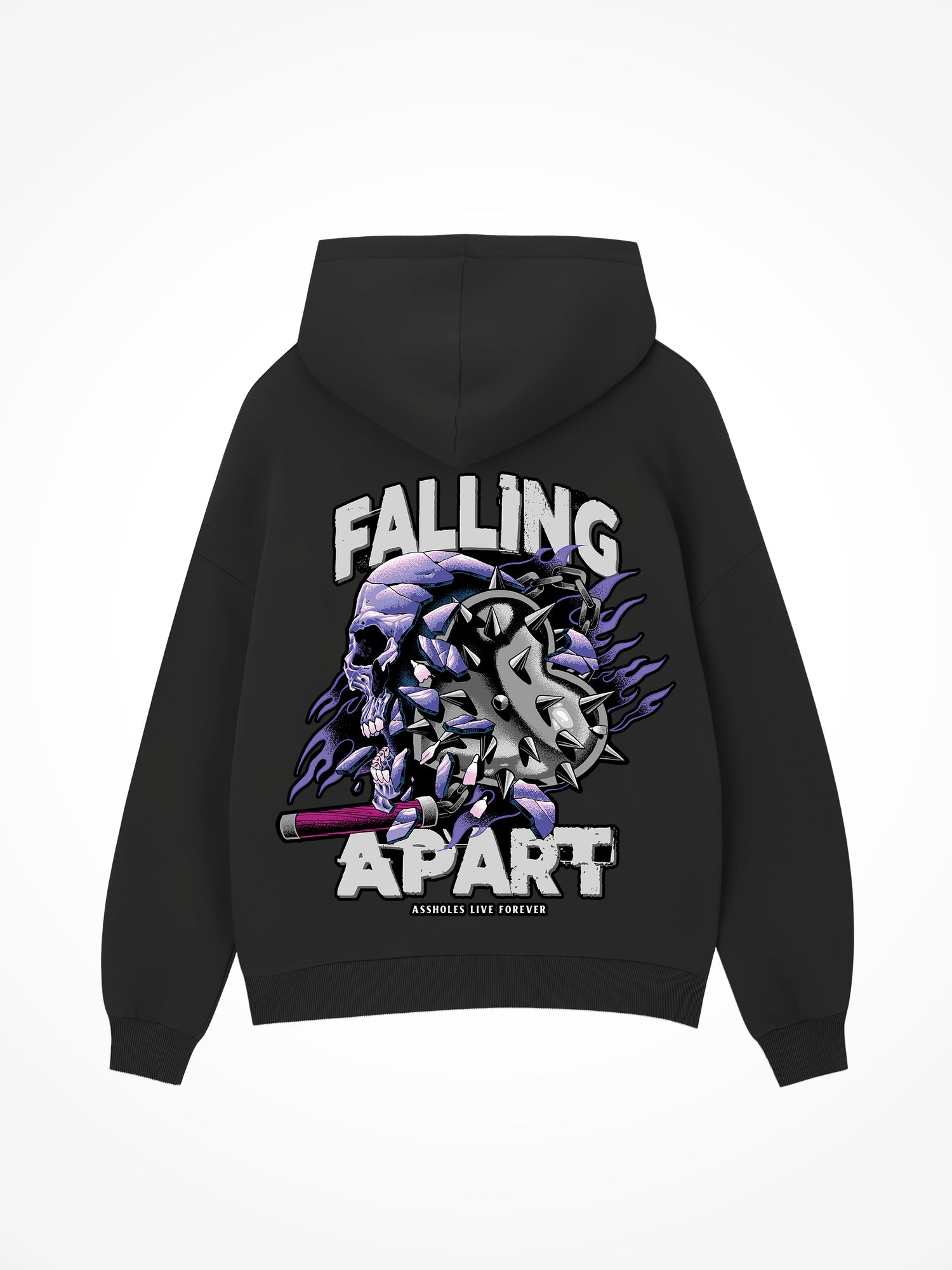 Falling Apart - Black Hoodie